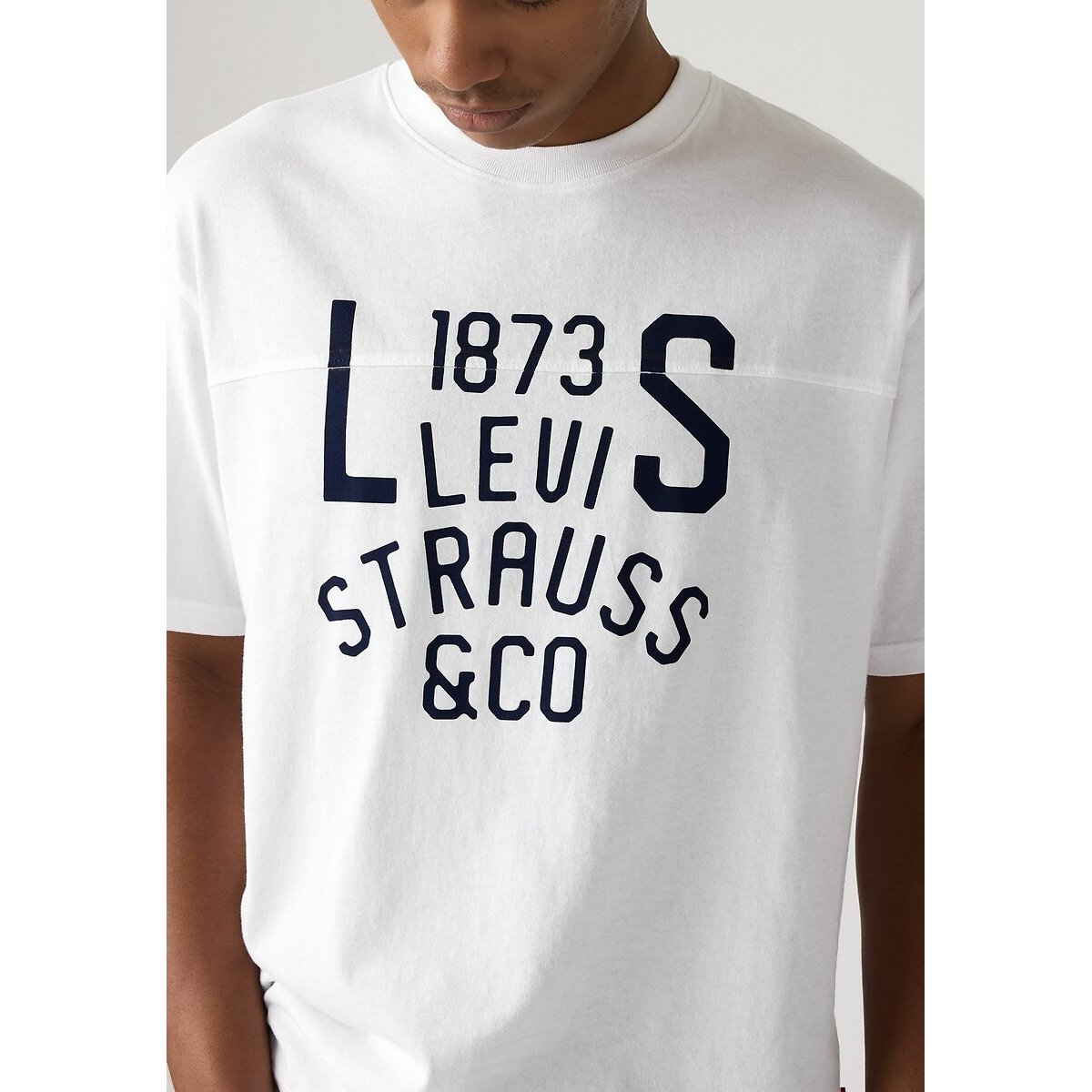 T-shirt manches courtes Lockwood blanc, LEVI'S