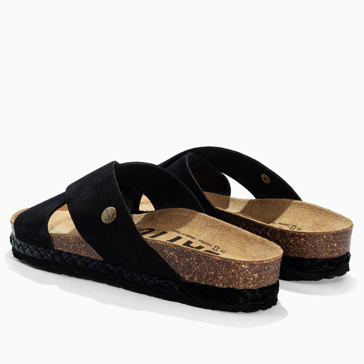 Sandales BURGOS noir, BAYTON