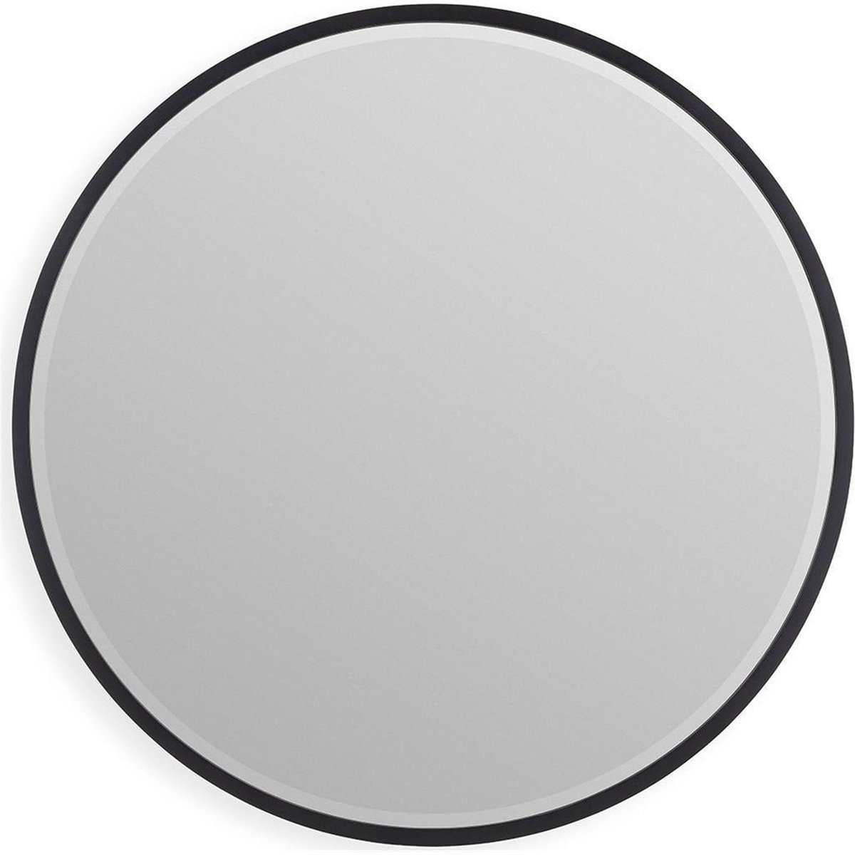 Miroir mural rond, Style contemporain noir, RECOLLECTION