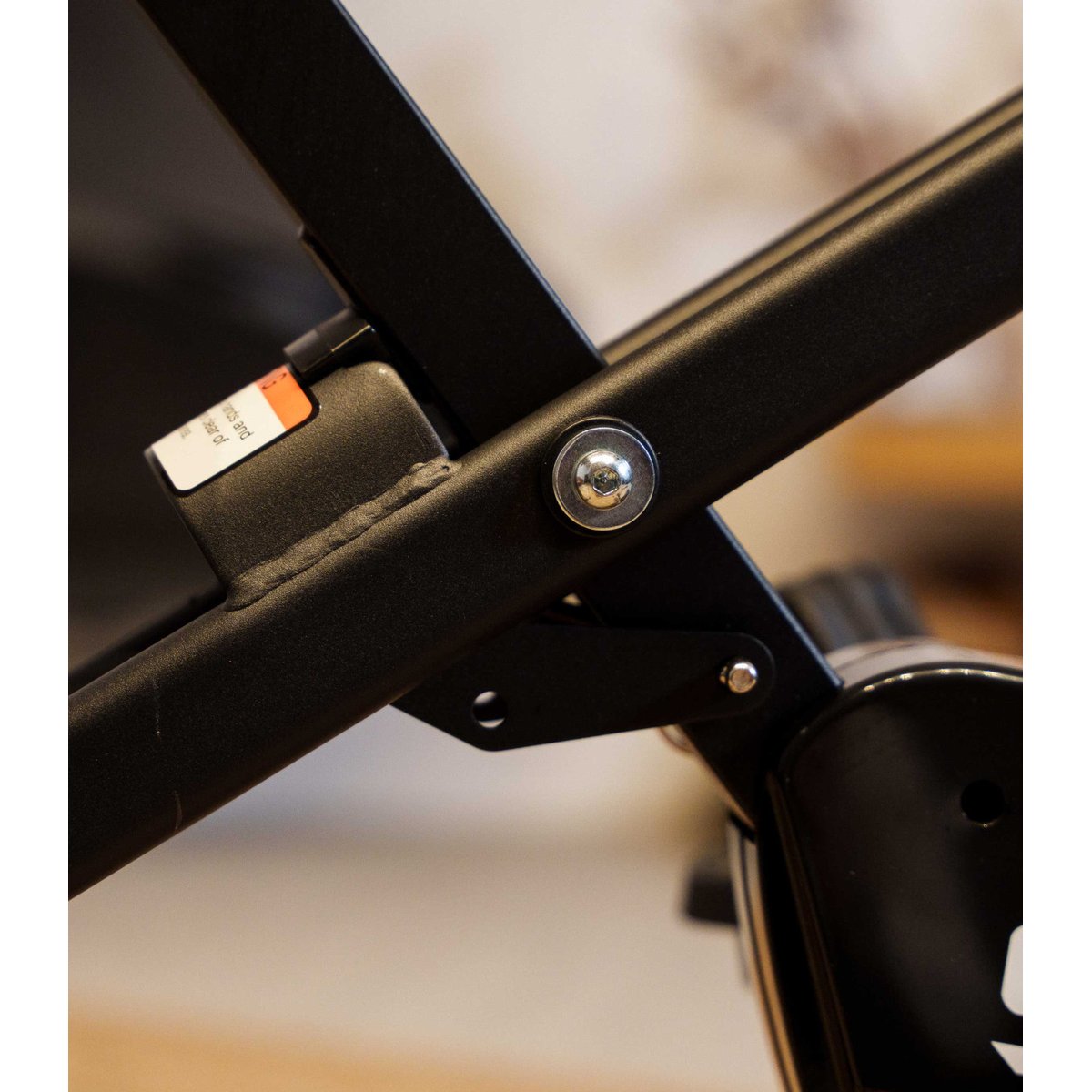 Vélo d'appartement pliable - CARE - CV-315 rouge, CARE FITNESS