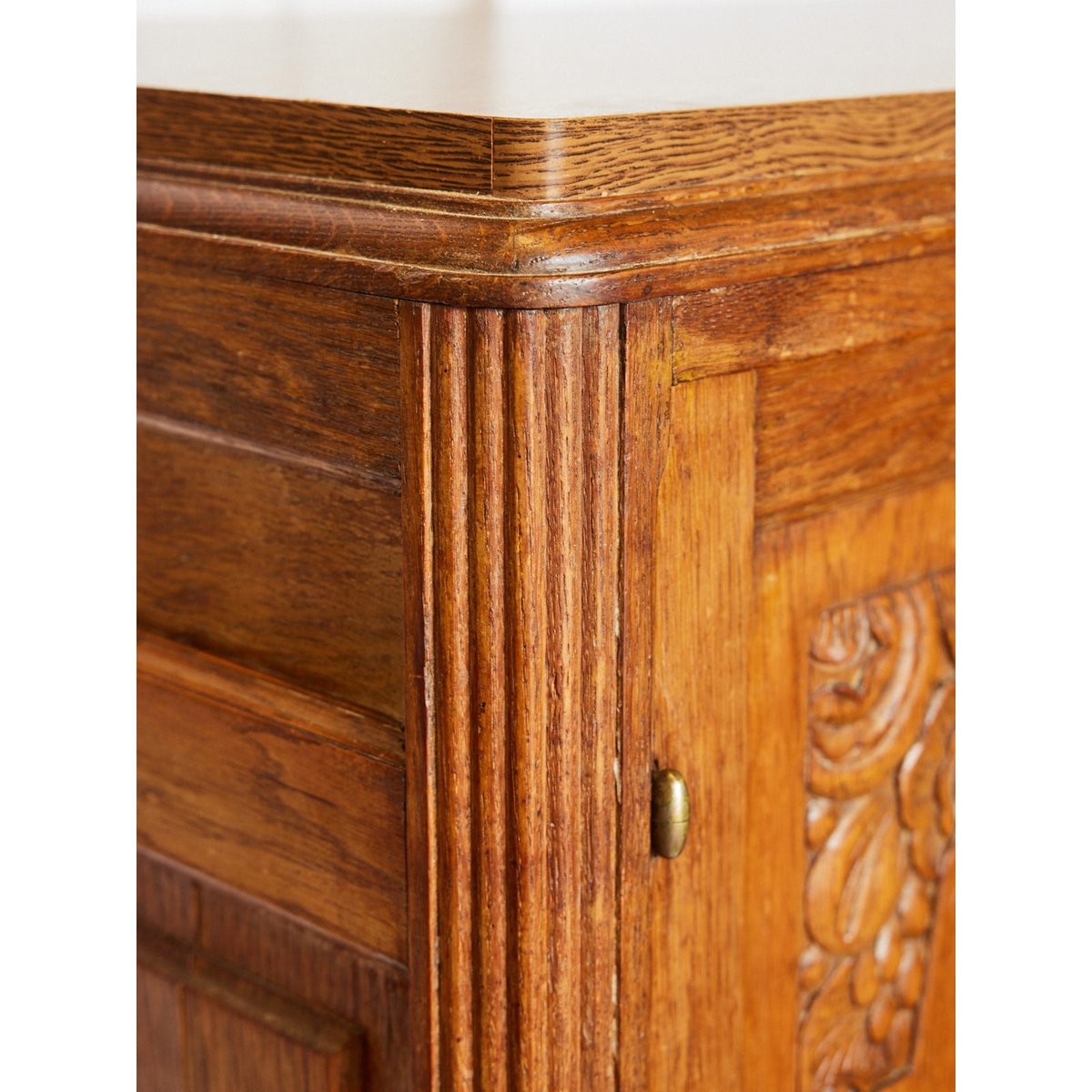 Grand buffet Art déco en bois Gilbert N°1718 - Bon état bois clair, DEBONGOUT