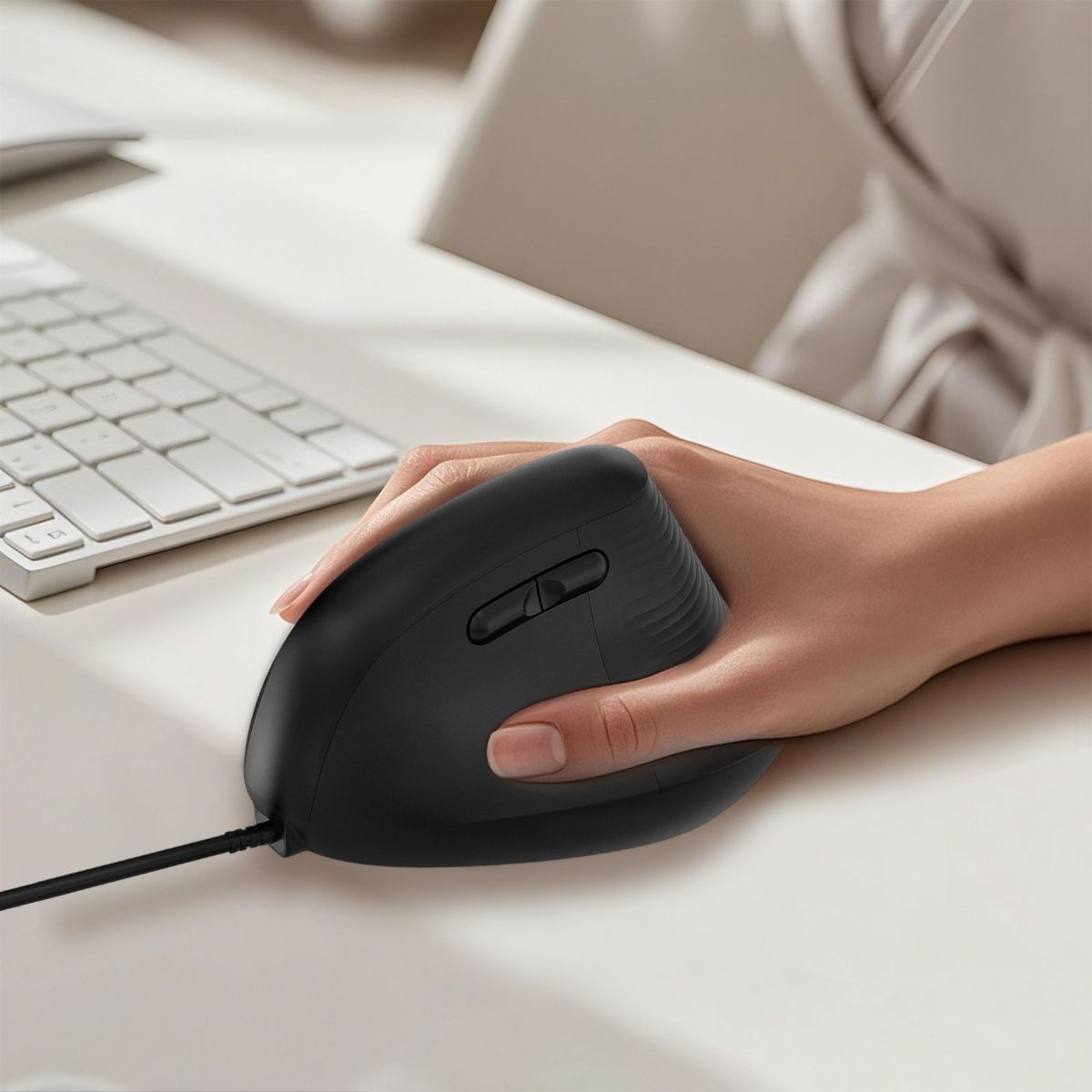Souris filaire EM11 Ergo Filaire couleur unique, LISTO