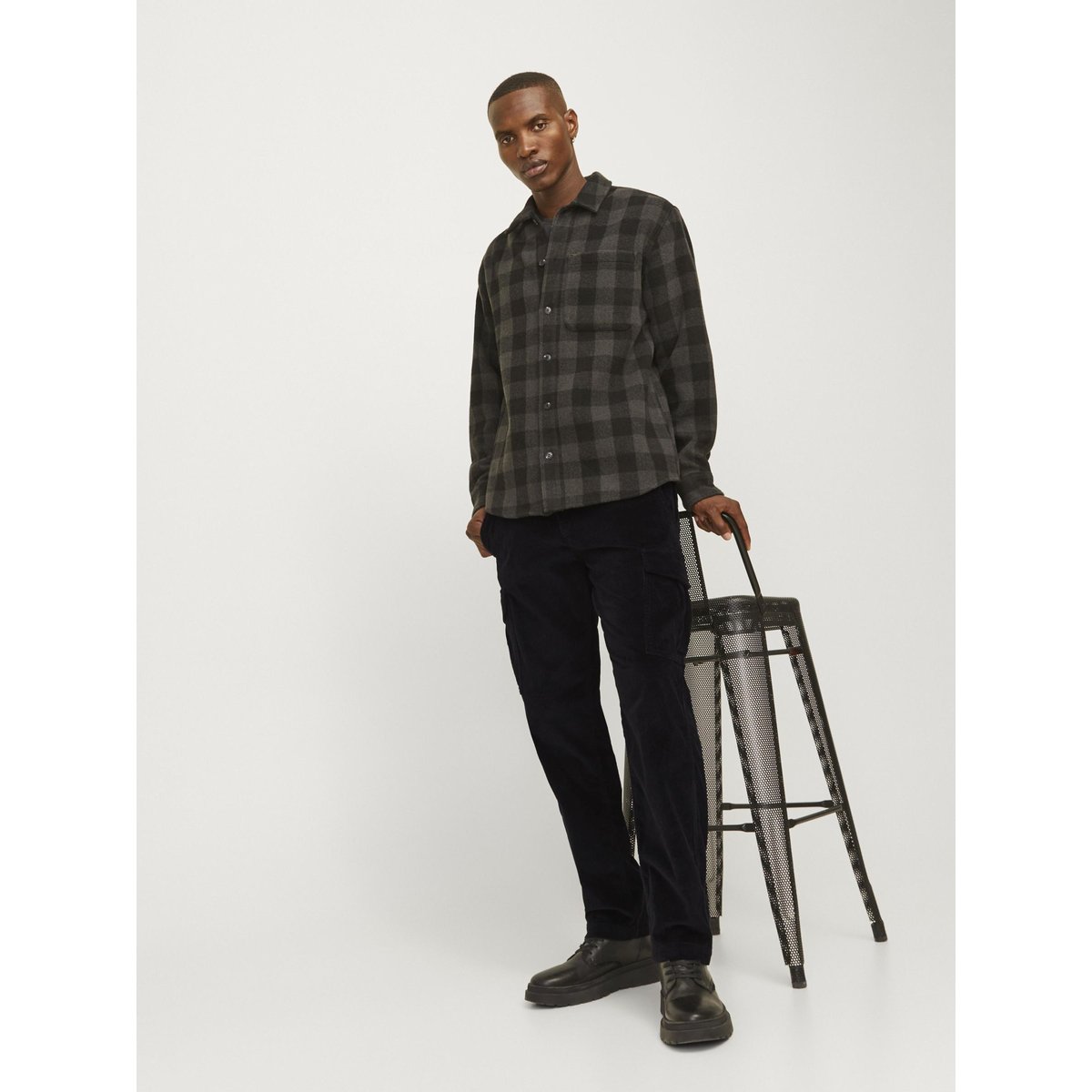 Pantalon Cargo noire - black, JACK & JONES