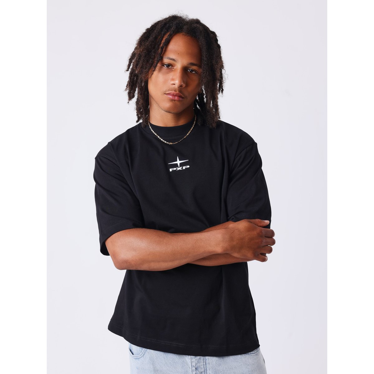 T-shirt Essential Logo noir, PROJECT X