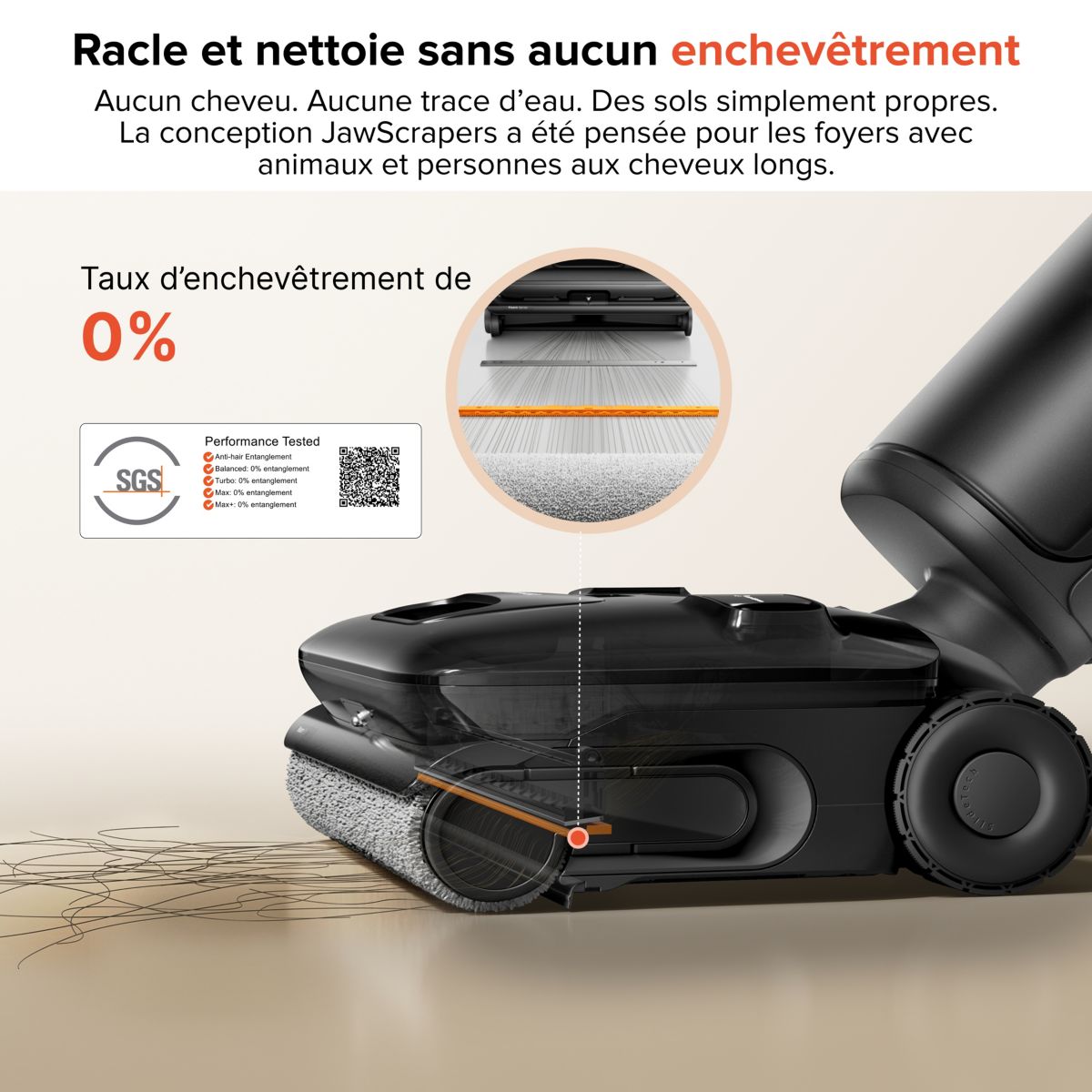 Nettoyeur de sol F25 Ace Pro couleur unique, ROBOROCK