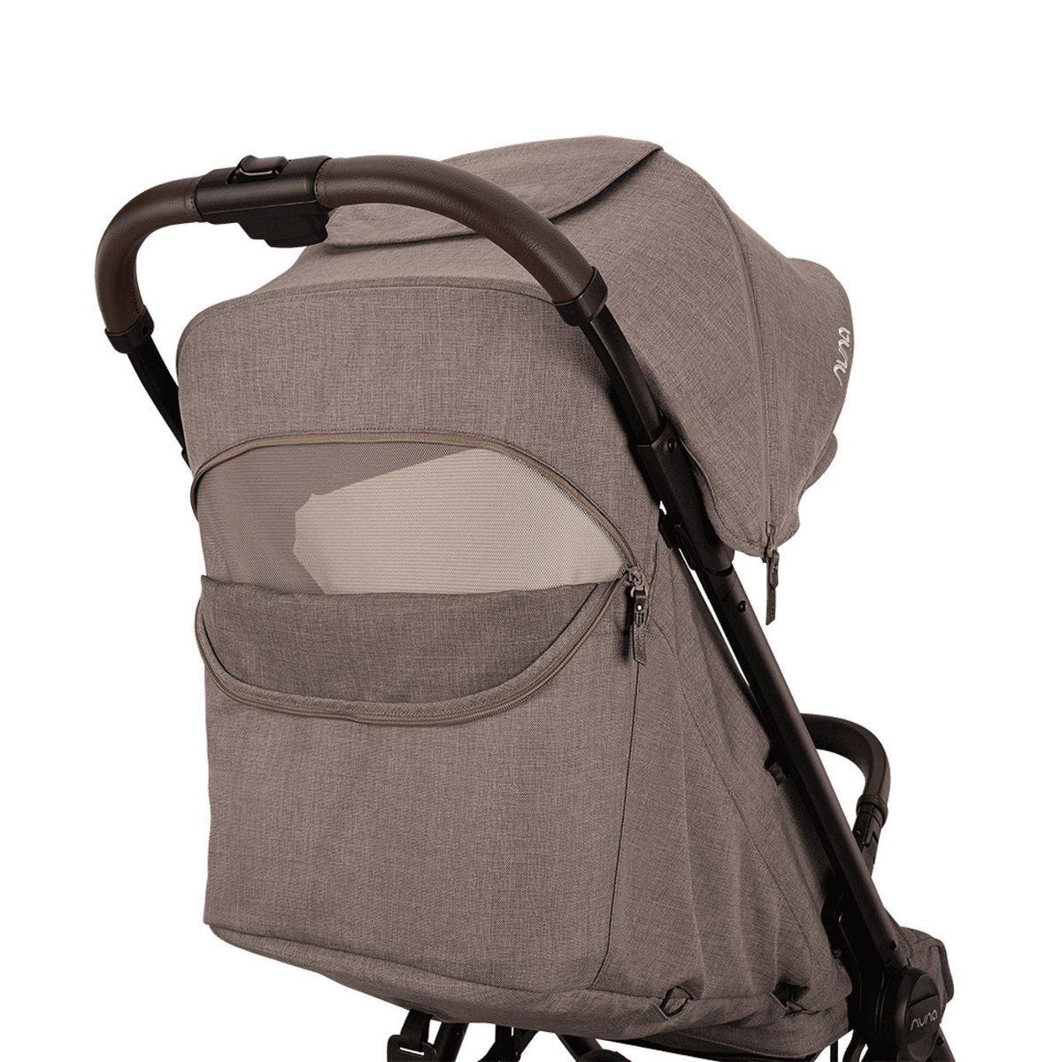 Poussette duo TRVL lx Cedar + siège auto Arra Flex Cedar couleur unique, NUNA