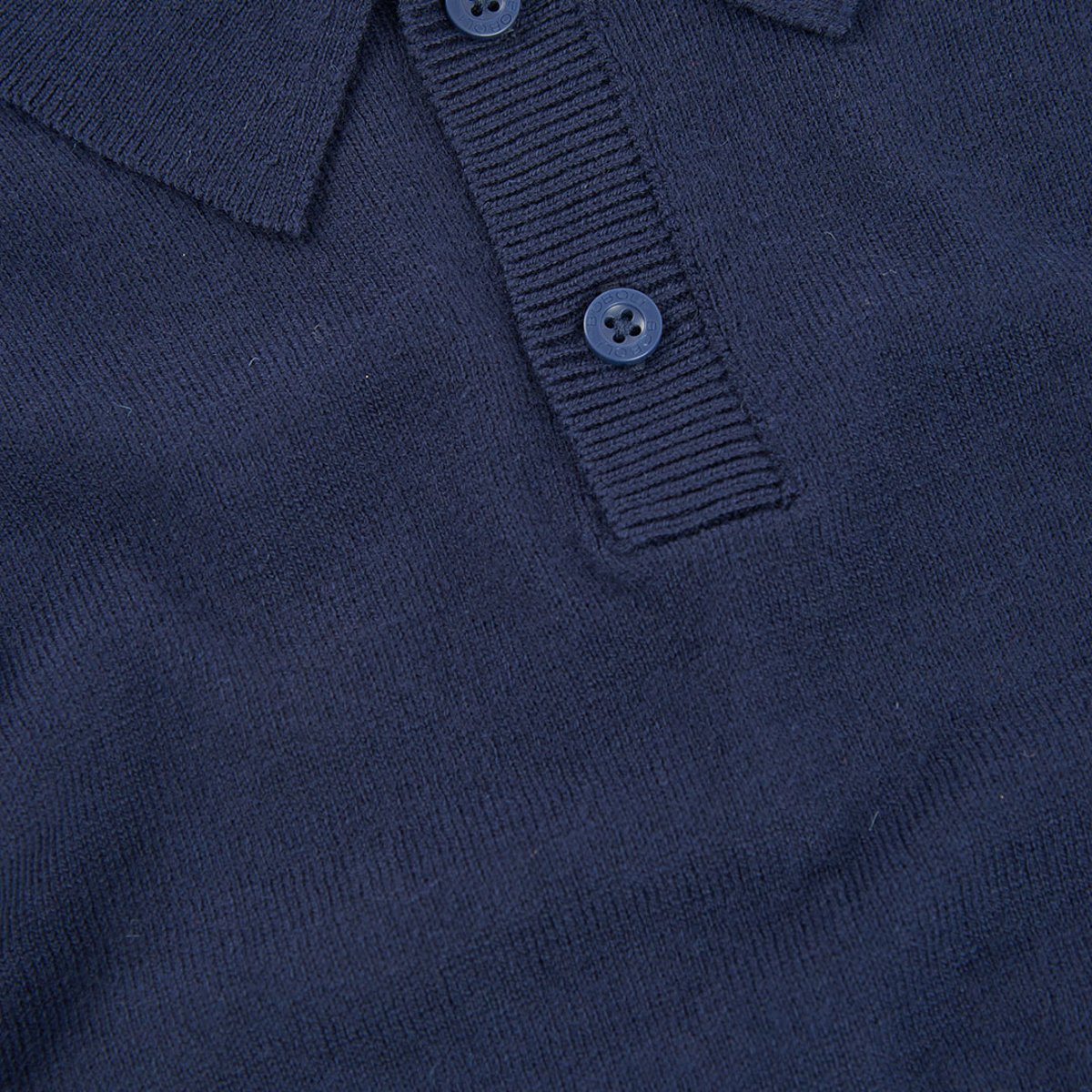 Pull garçon avec col polo bleu, BOBOLI