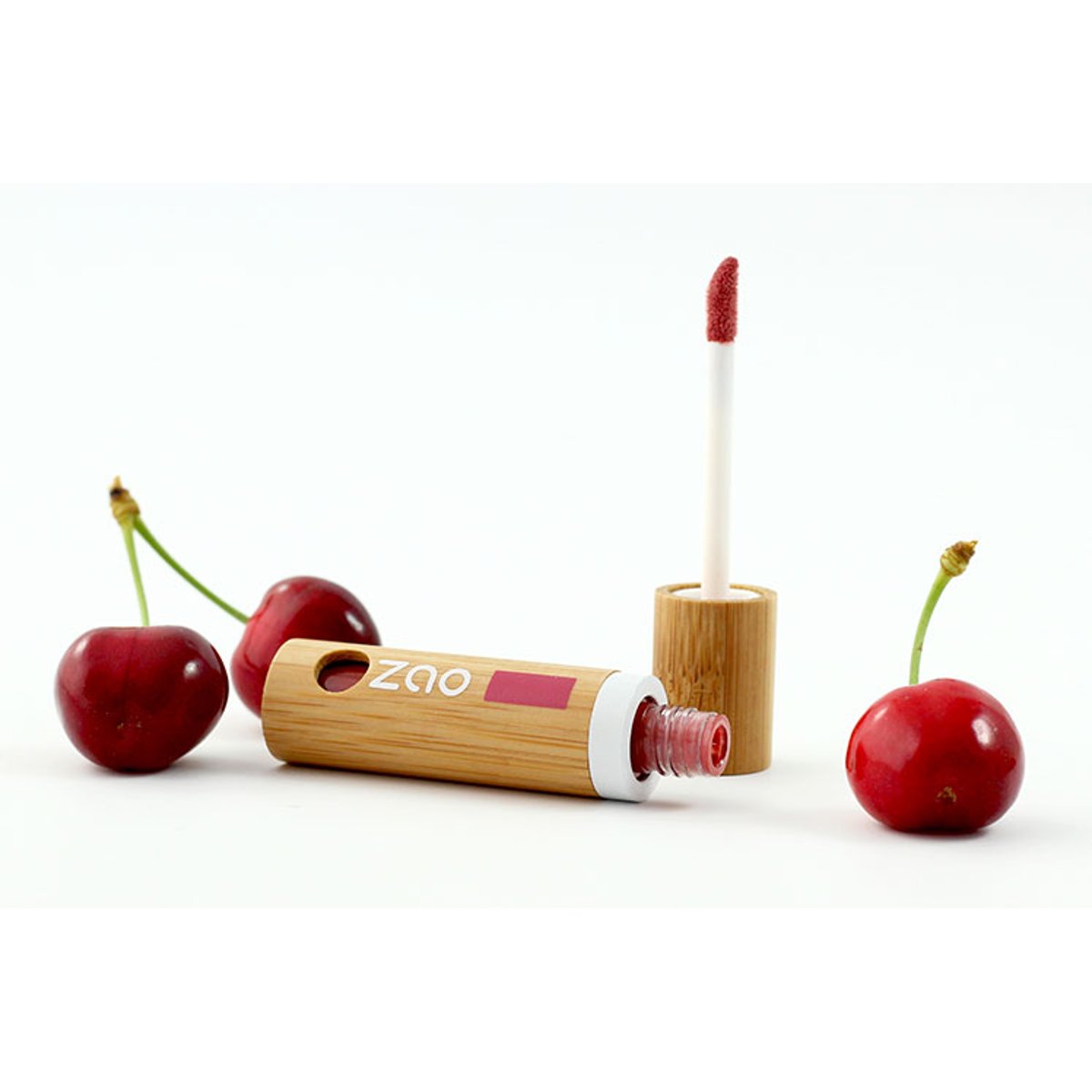 Vernis à lèvres rechargeable  037 Bois de Rose prune, ZAO MAKEUP