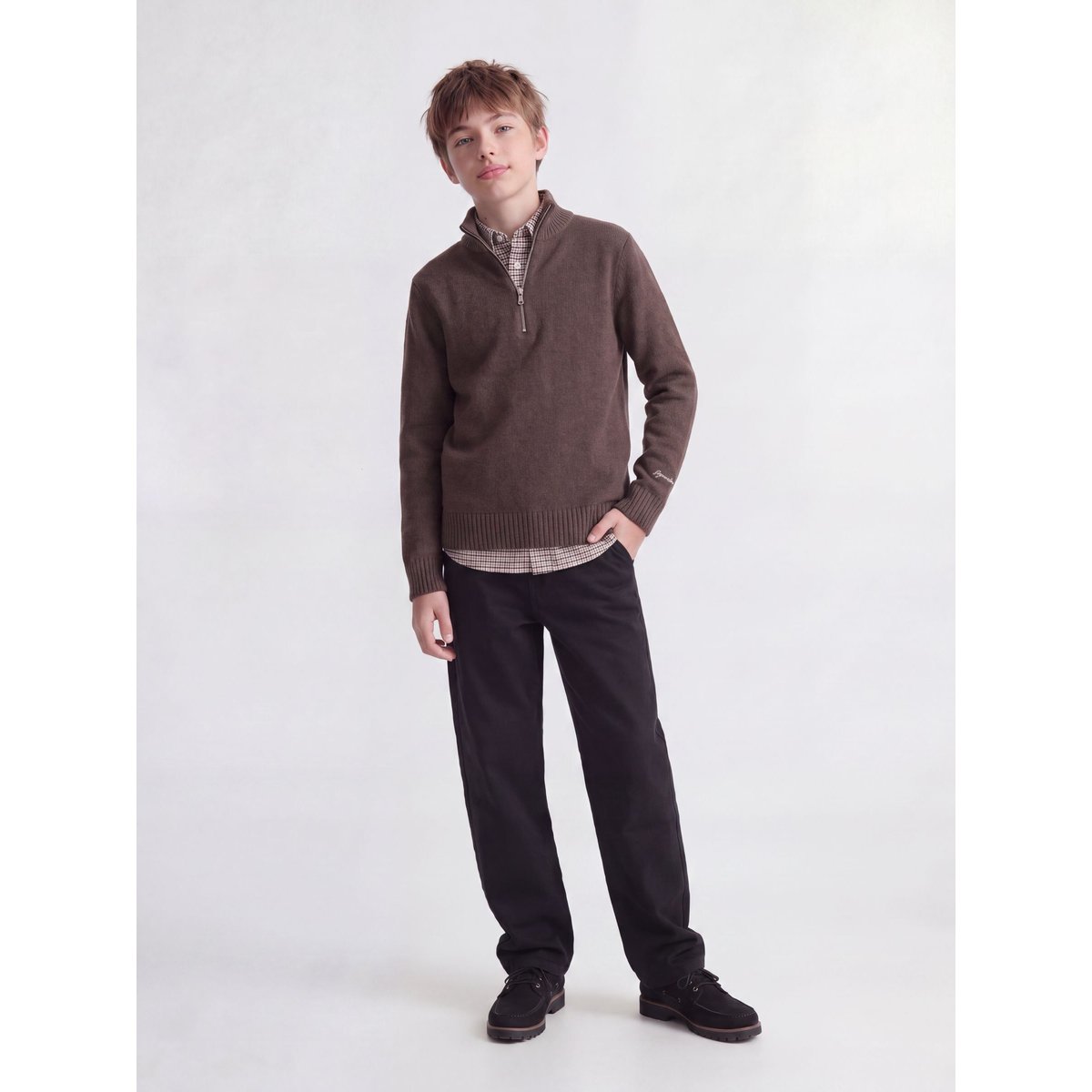 Pantalon noire - black, JACK & JONES JUNIOR