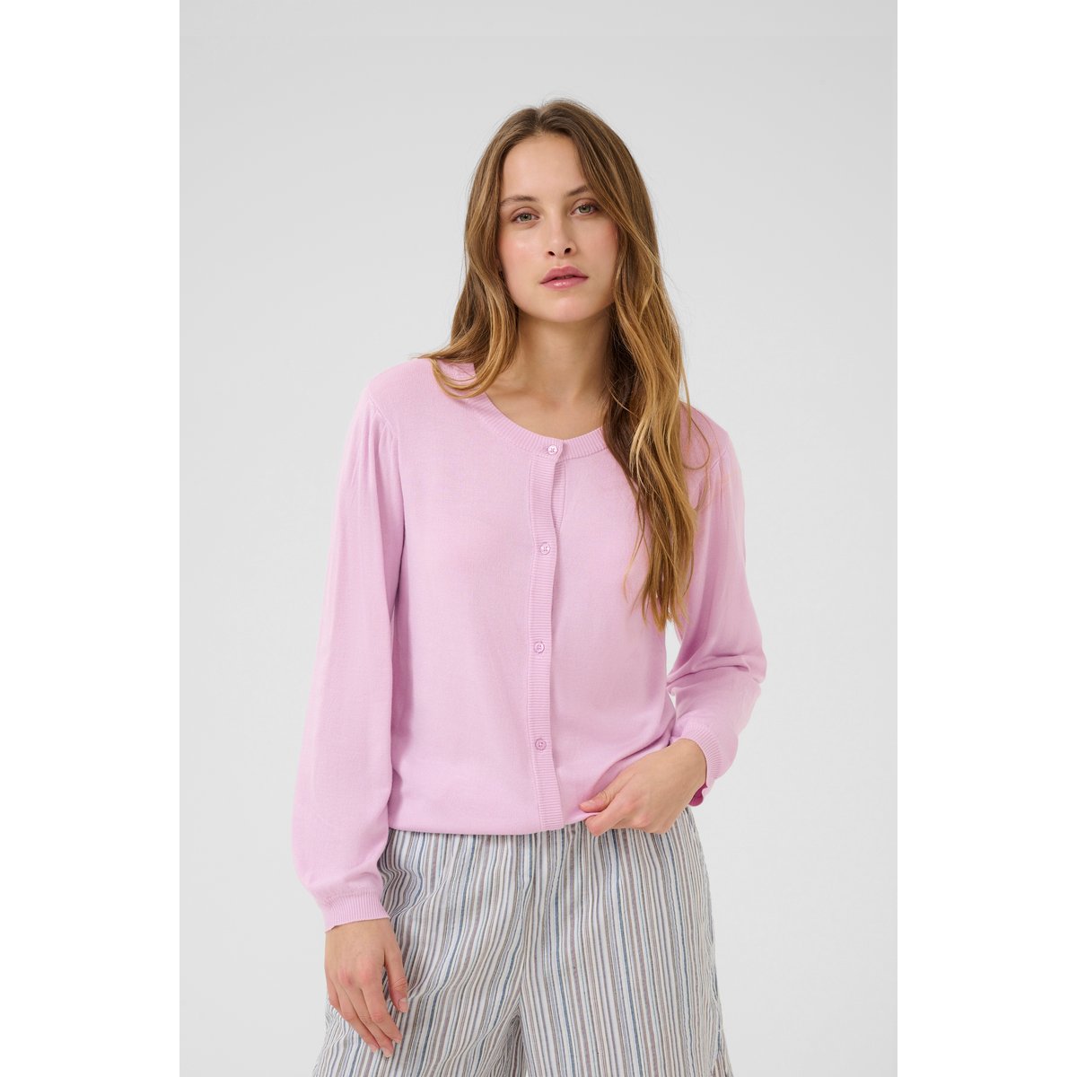 Knitted cardigan rose winsome orchid, CULTURE