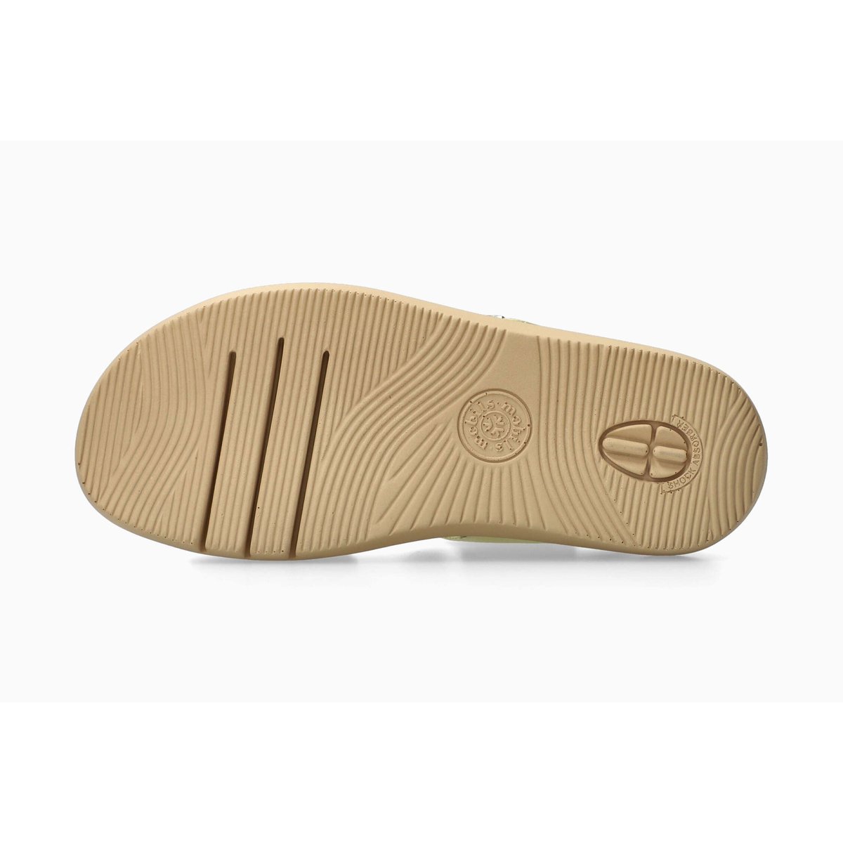 Sandales en cuir FYDA jaune banane 5149, MEPHISTO