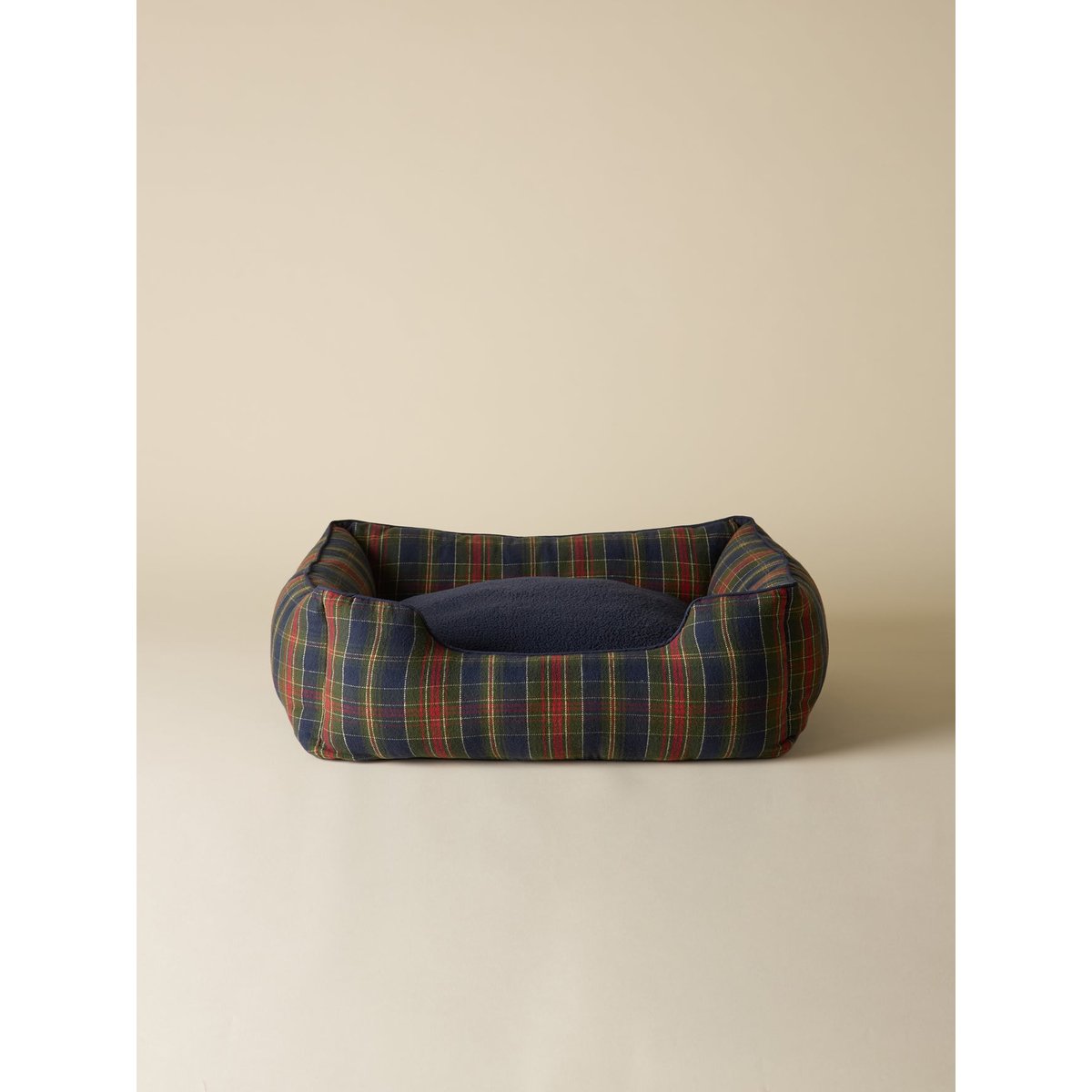Panier pour chien taille moyenne - Collection Fine Truffe carreaux ecossais vert, CYRILLUS