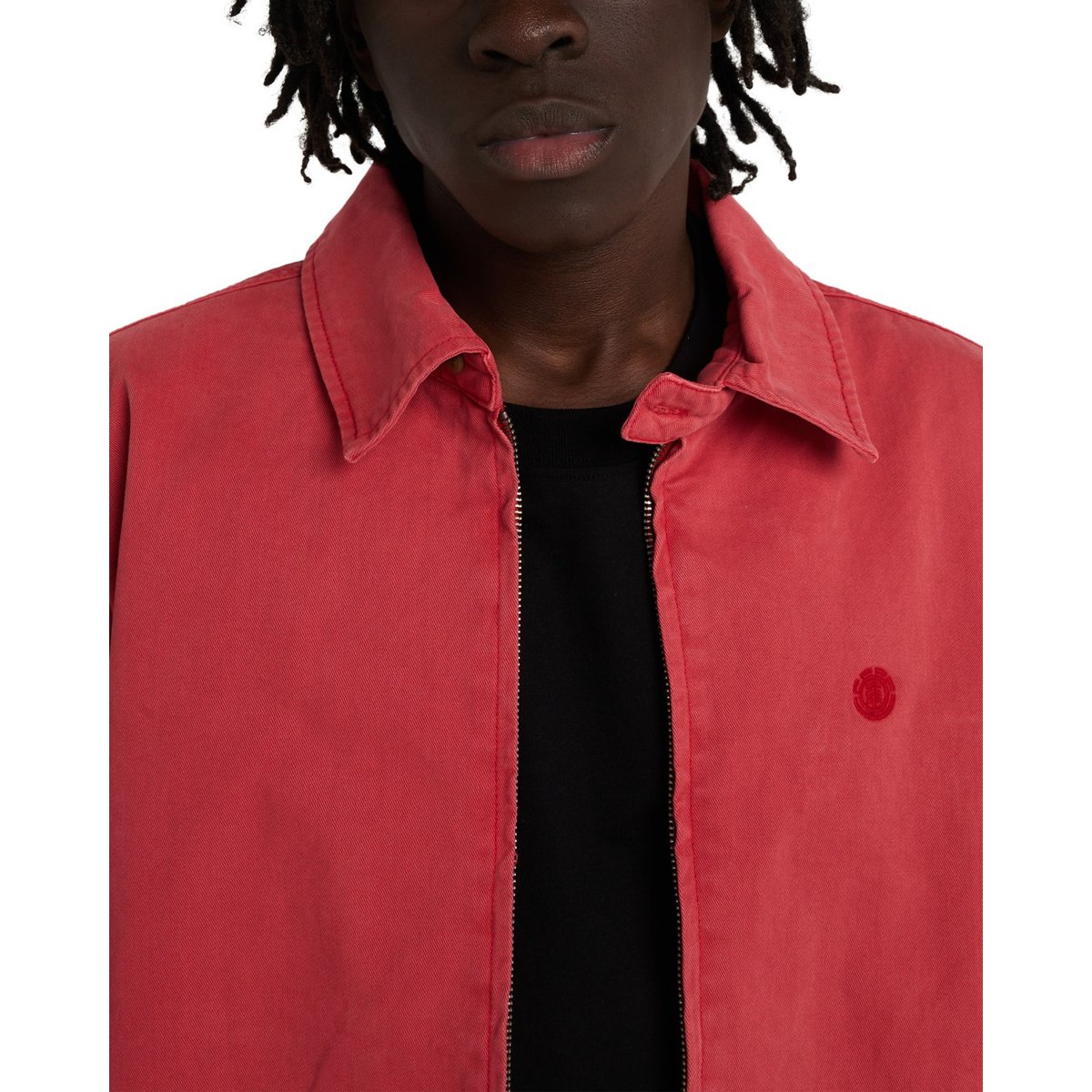 Veste Harrington HARRINGTON TWILL rouge cardinal, ELEMENT