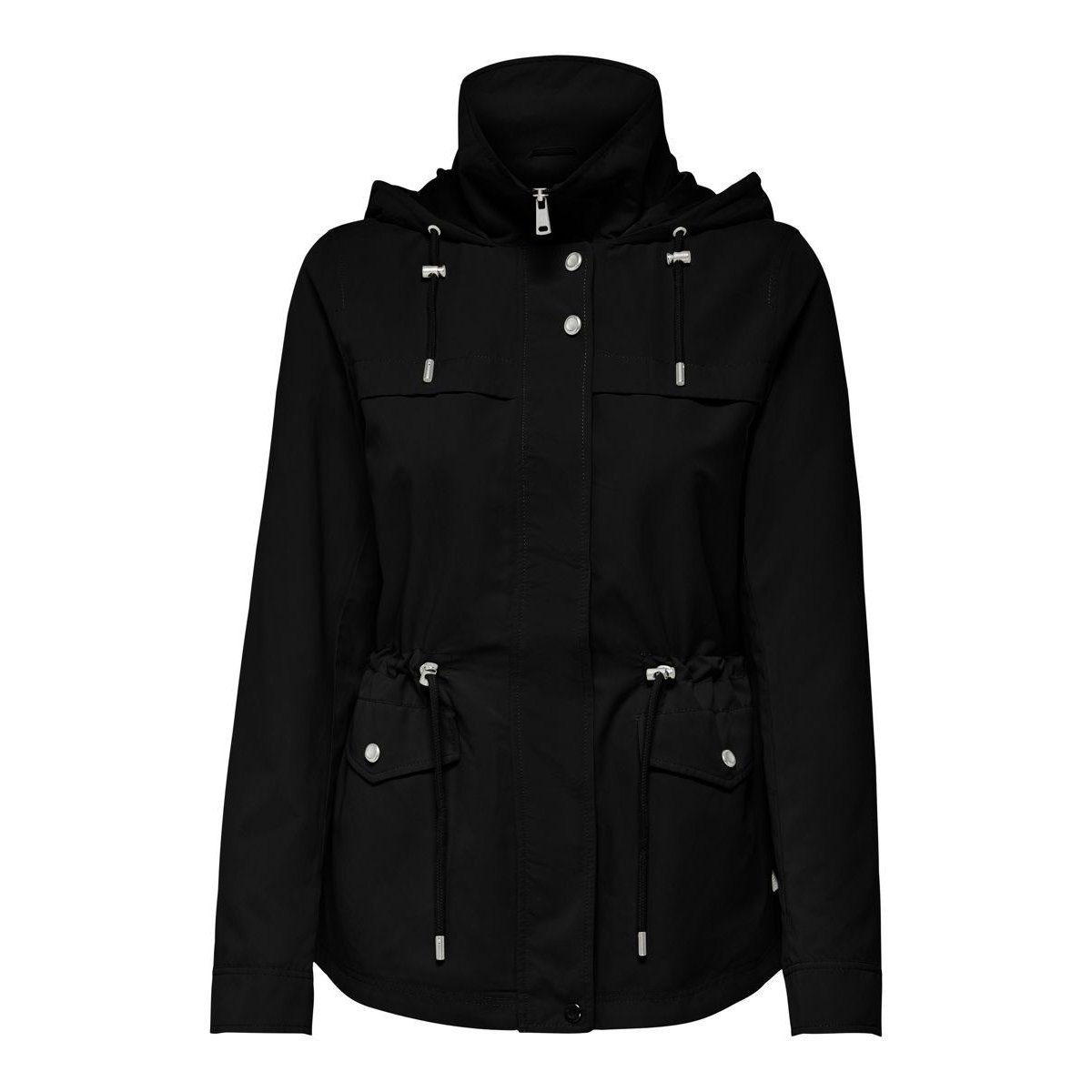 Parka à capuche black 1, ONLY