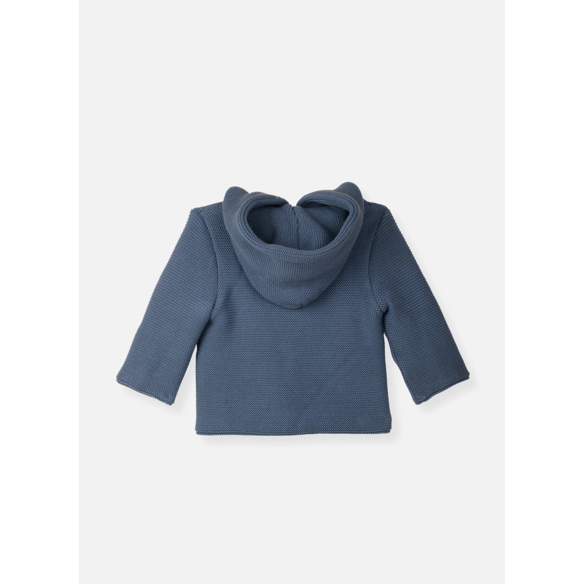 Paletot en coton - Petit Chat bleu orage, LA MANUFACTURE DE LAYETTE