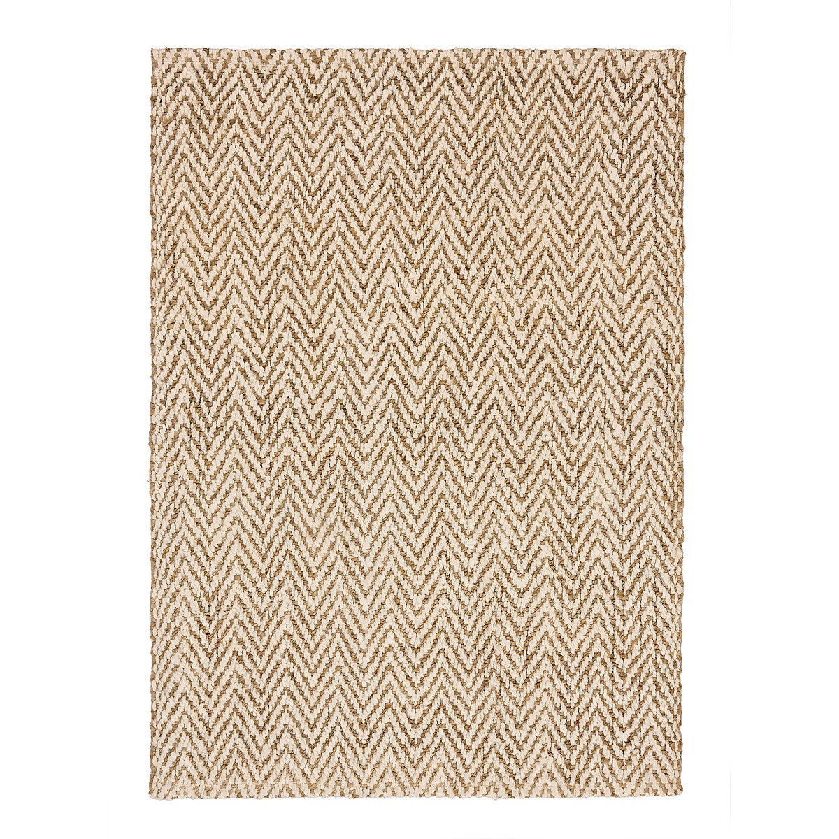 Herringbone Handwoven Jute Rug natural, SO'HOME