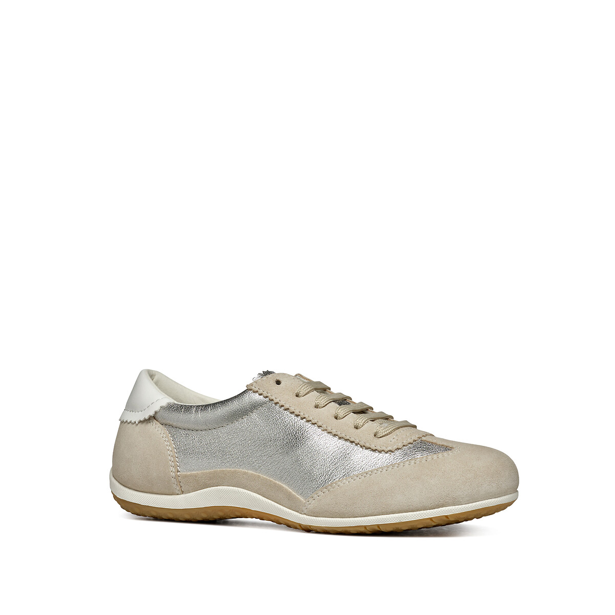 Baskets respirantes Vega taupe, GEOX