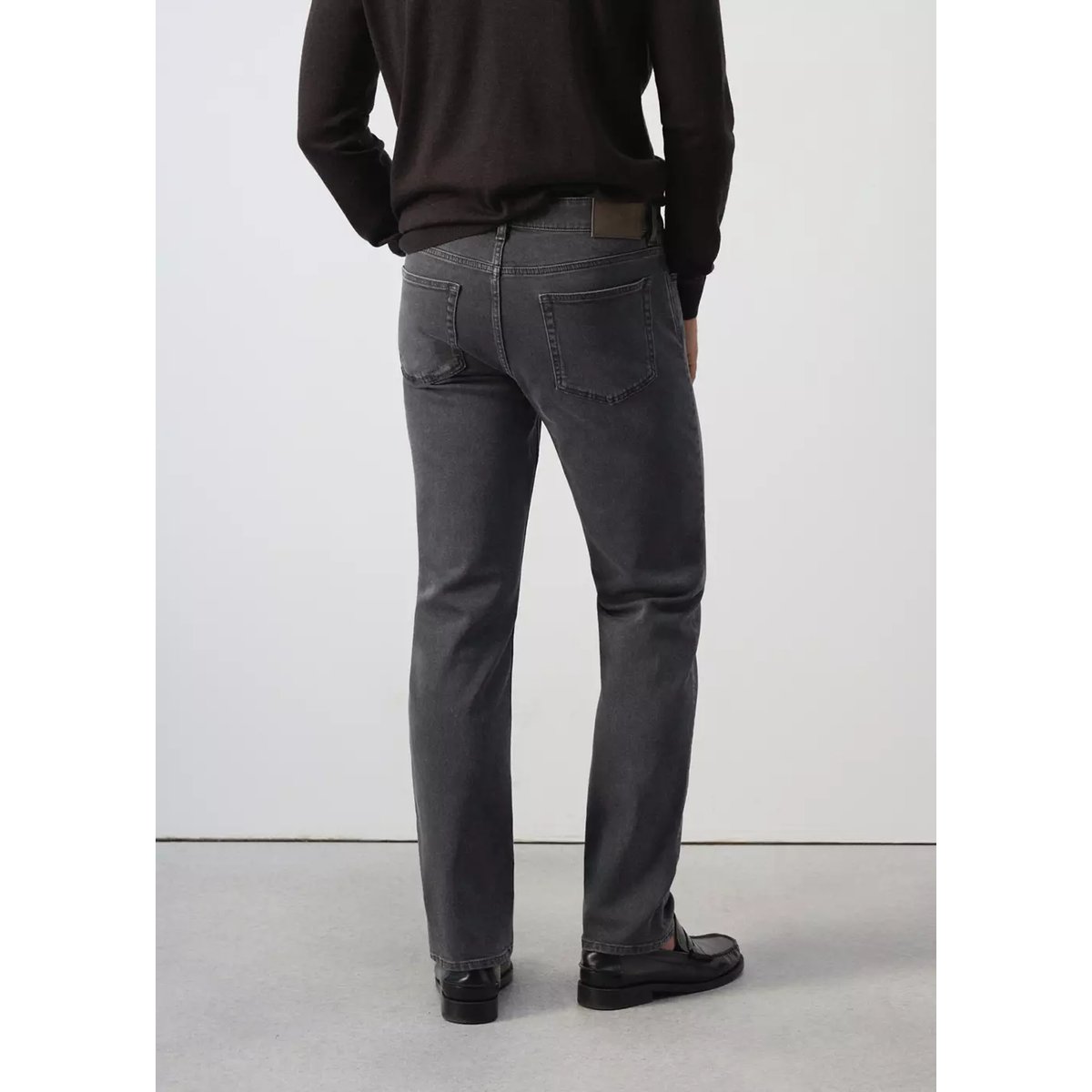 Jean Patrick slim fit Ultra Soft Touch gris denim, MANGO MAN