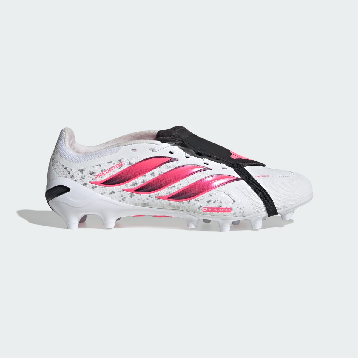 Predator League Fold-Over Tongue Artificial Ground Football Boots Predator League Fold-Over Tongue Artificial Ground Football Boots cloud white / solar turbo / core black, adidas Performance
