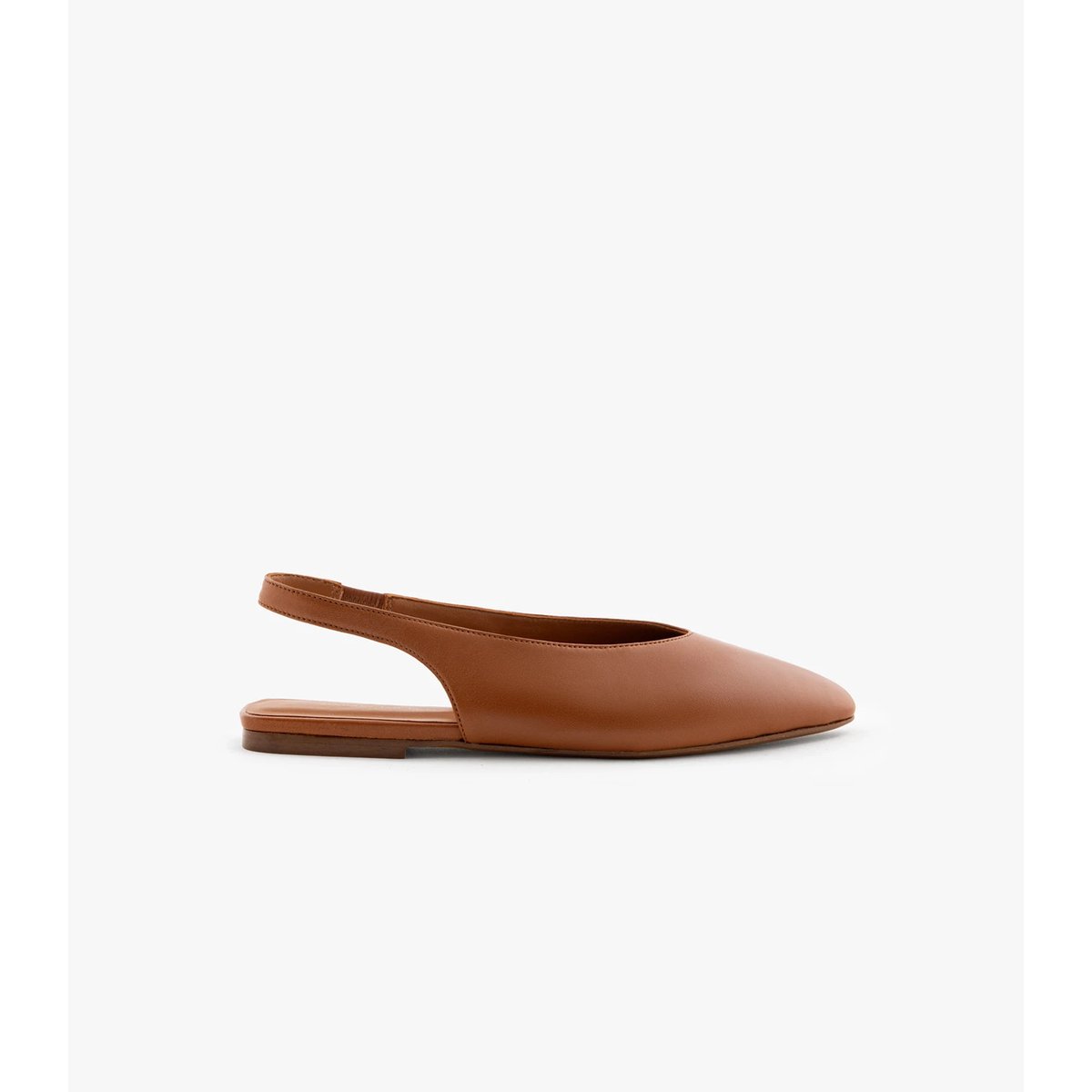 Slingback Cuir lisse MARIANA cognac, MAISON TOUFET