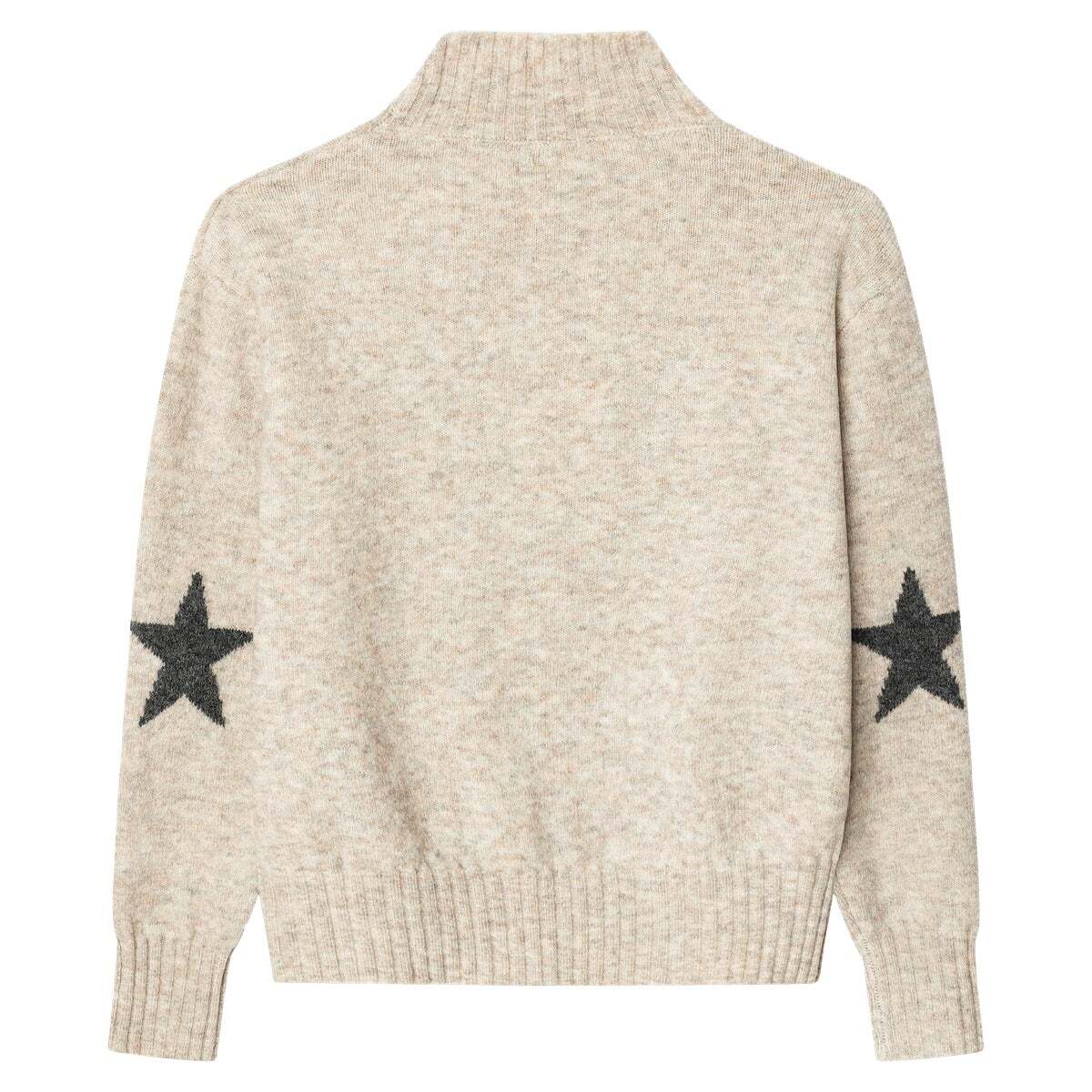 Pull Col Rond En Maille violette de raisin, PEPE JEANS