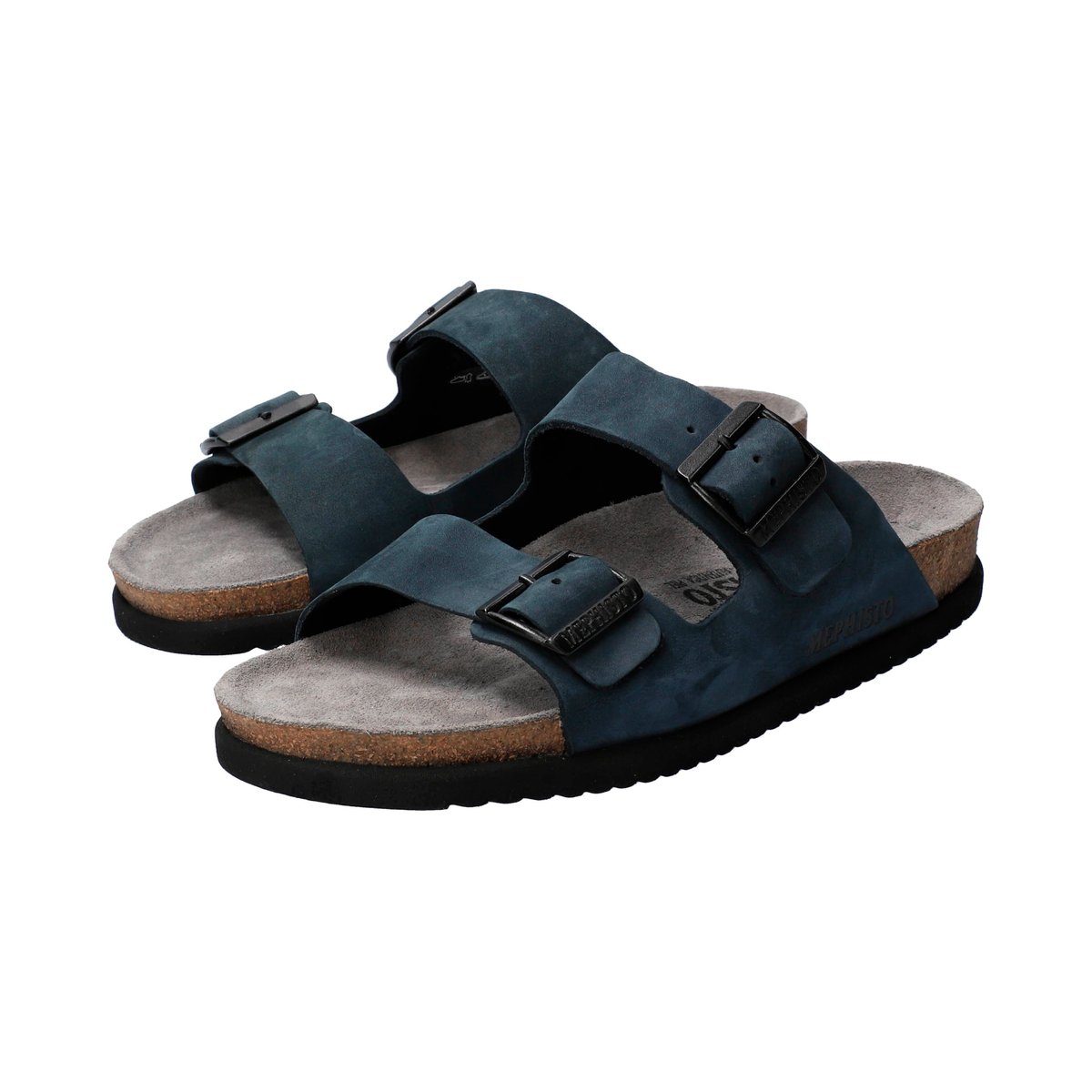 Mules Cuir Nerio marine, MEPHISTO