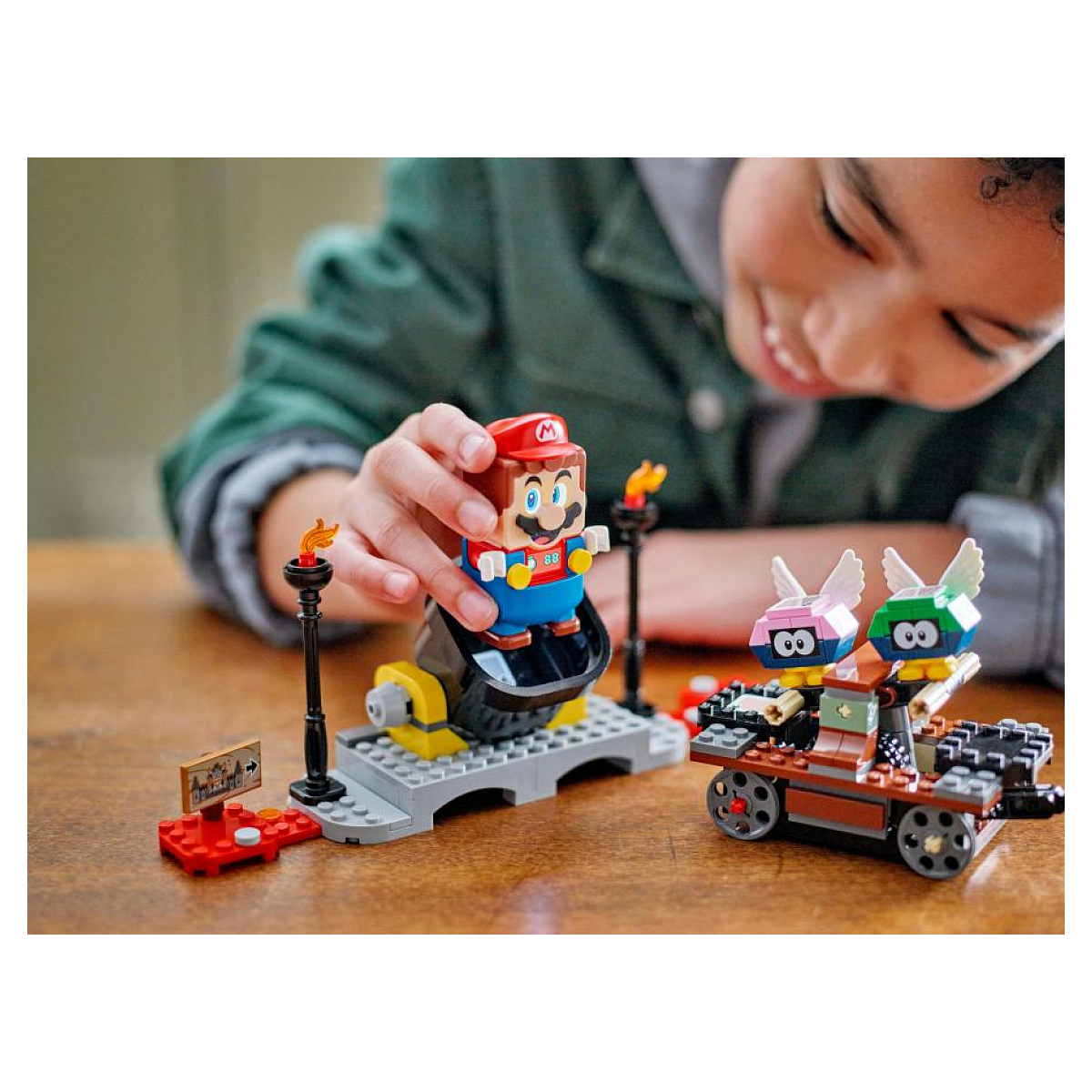 LEGO Super Mario - Le train Bowser Express 71437 : Aventure Épique couleur unique, LEGO