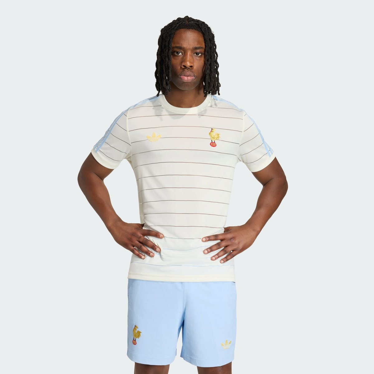 T-Shirt France Rugby 120 Years Crunch T-Shirt France Rugby 120 Years Crunch off white, adidas Performance
