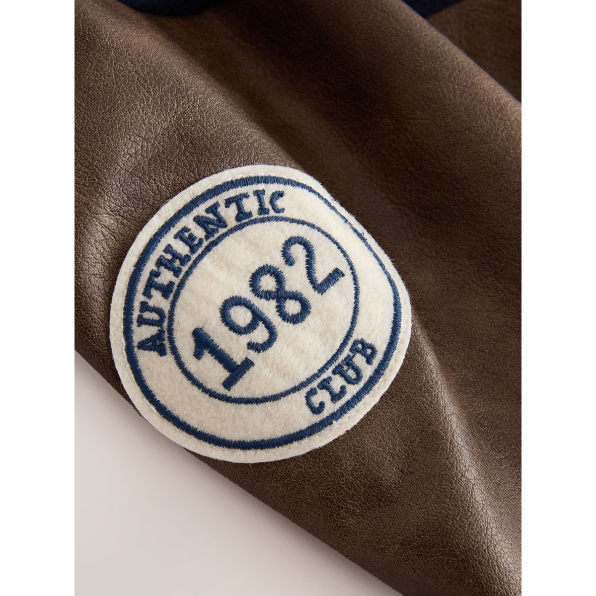 Veste style universitaire bleu marine, NEXT