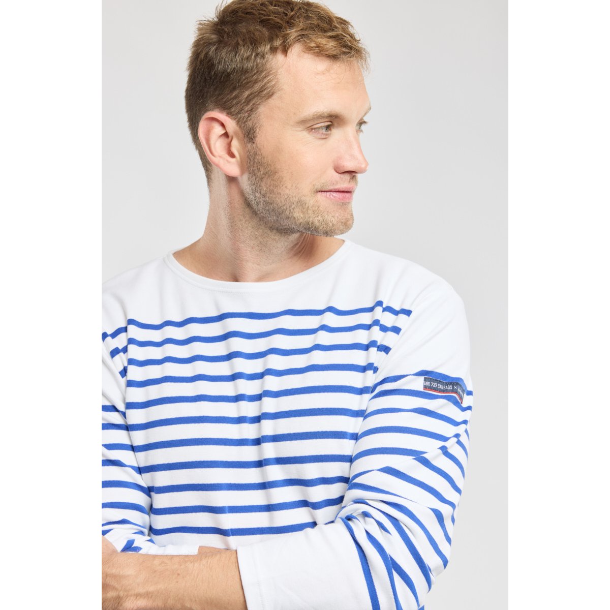 Marinière Homme 29 727 Sailbags 727 SAILSBAG blanc/etoile 56, ARMOR-LUX
