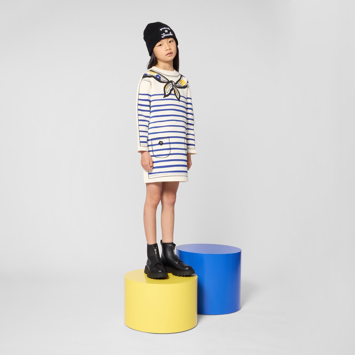 Robe manches longues craie, MARC JACOBS