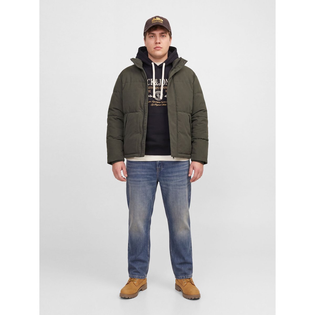 Sweat-Shirt black 1, JACK & JONES
