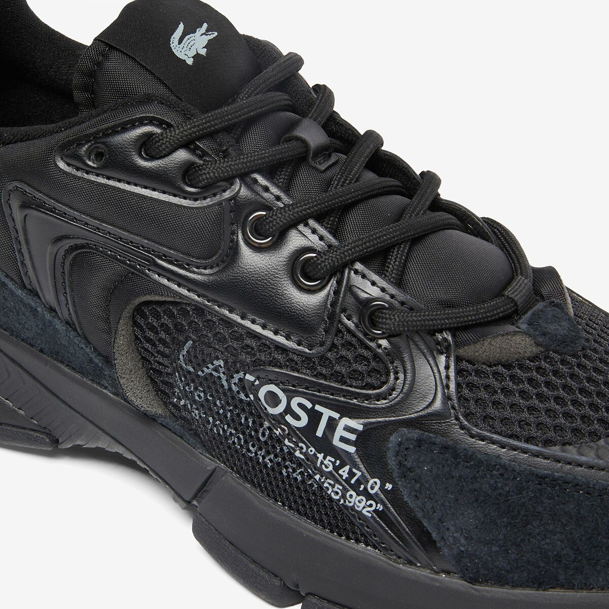 Lage sneakers L003 Neo zwart, LACOSTE