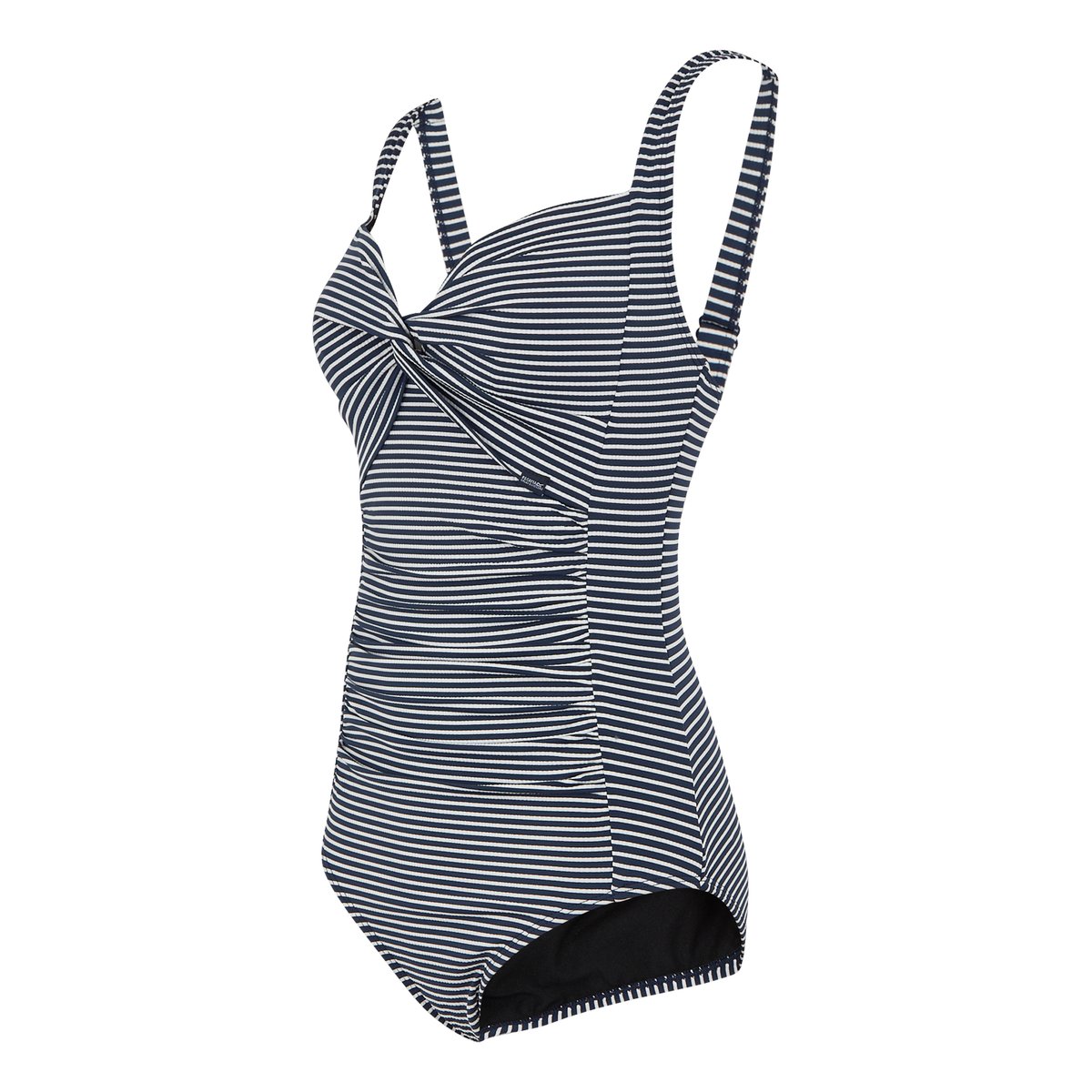 Maillot de bain 1 pièce bleu marine / blanc, REGATTA