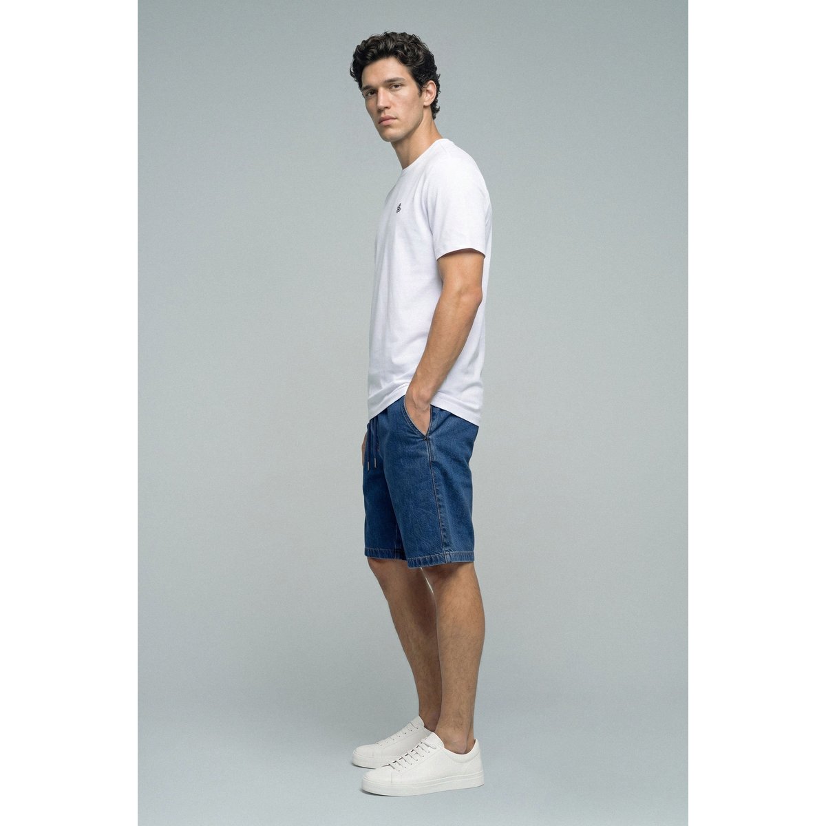 T-SHIRT AVEC BRANDING blanc, SALSA JEANS