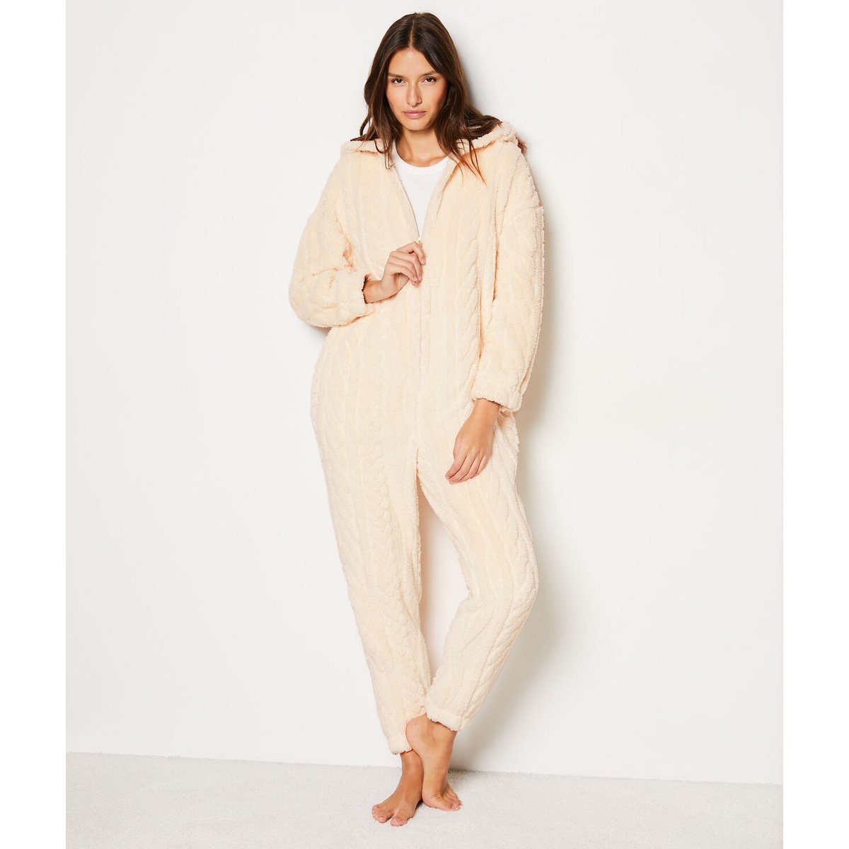 Pantalon de pyjama polaire mariam Etam La Redoute