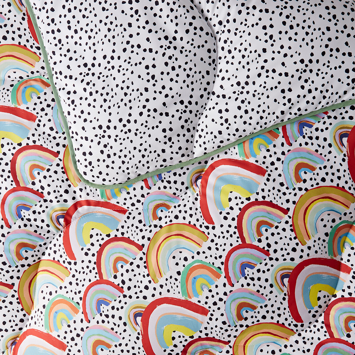 Eleanor Bowmer 10.5 Tog Rainbow Coverless Duvet and Pillowcase Set multi-coloured, NIGHT LARK