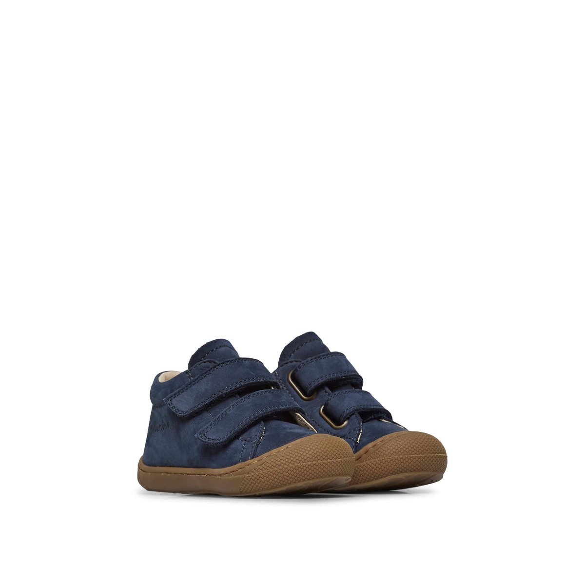 Chaussures premiers pas en suède COCOON VL marine, NATURINO
