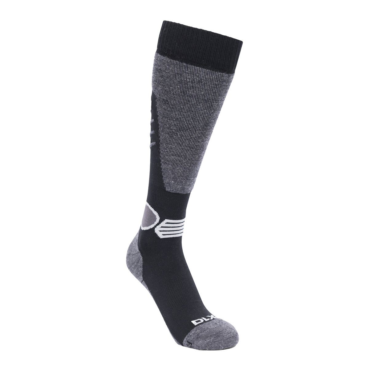 Chaussettes de ski confortables ANSELM noir, TRESPASS
