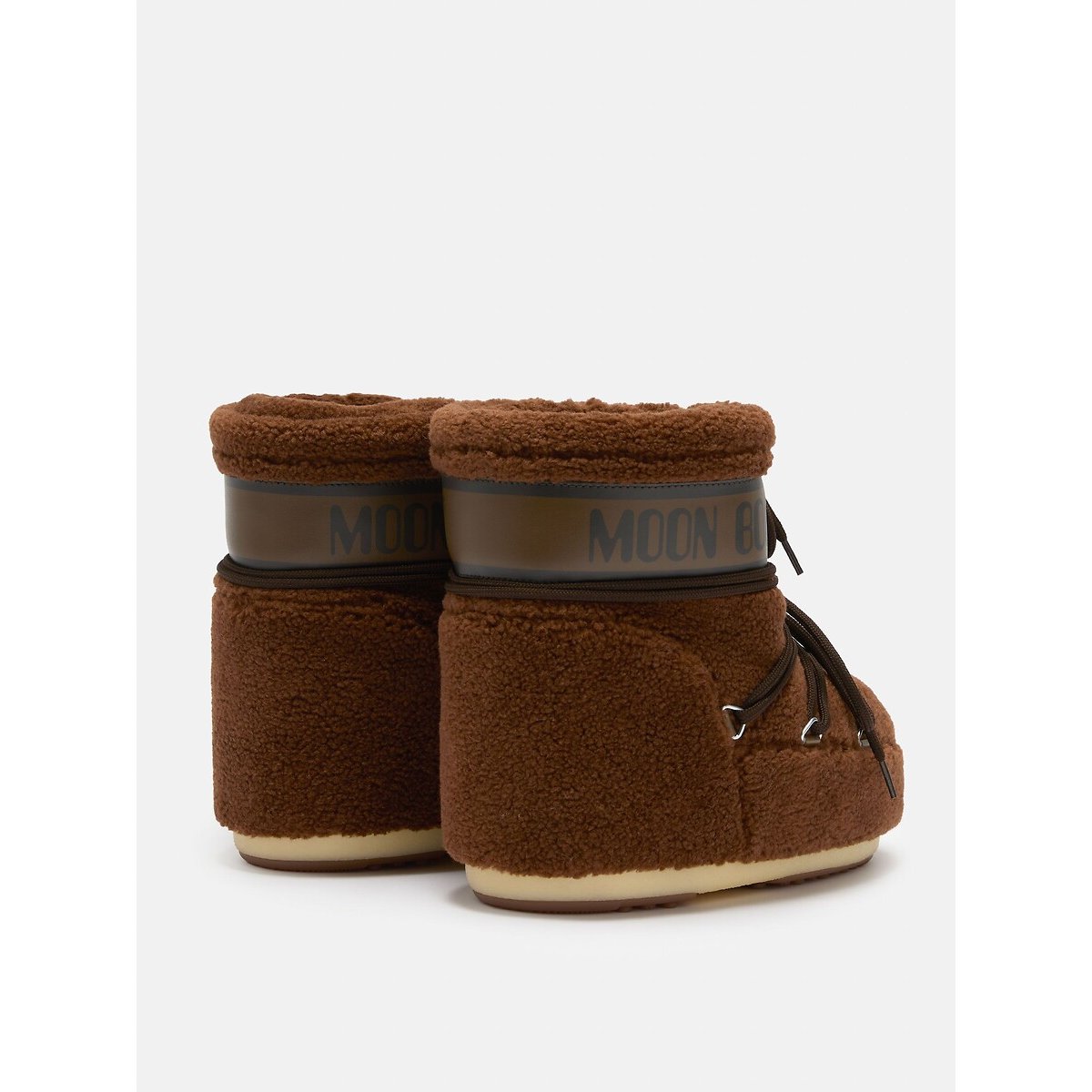 Boots MB ICON LOW FLEECE braun, MOON BOOT