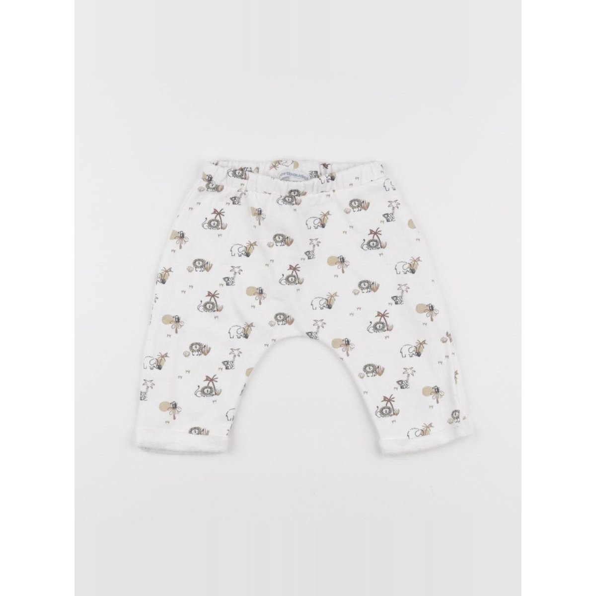 Pantalon - Très bon état blanc, VERTBAUDET