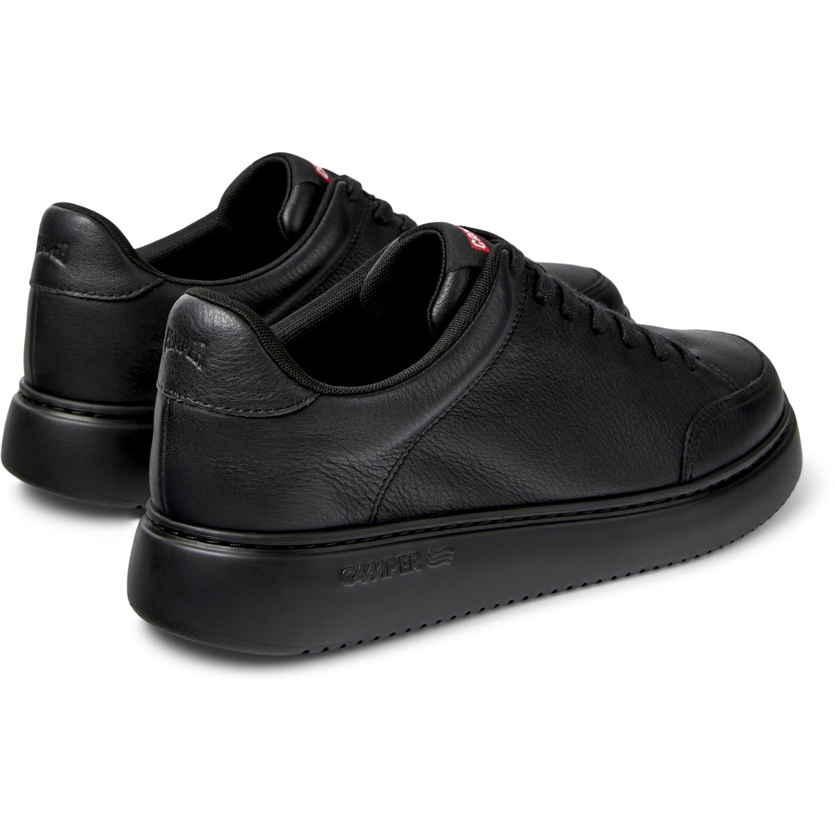 Baskets Runner K21 cuir noir, CAMPER