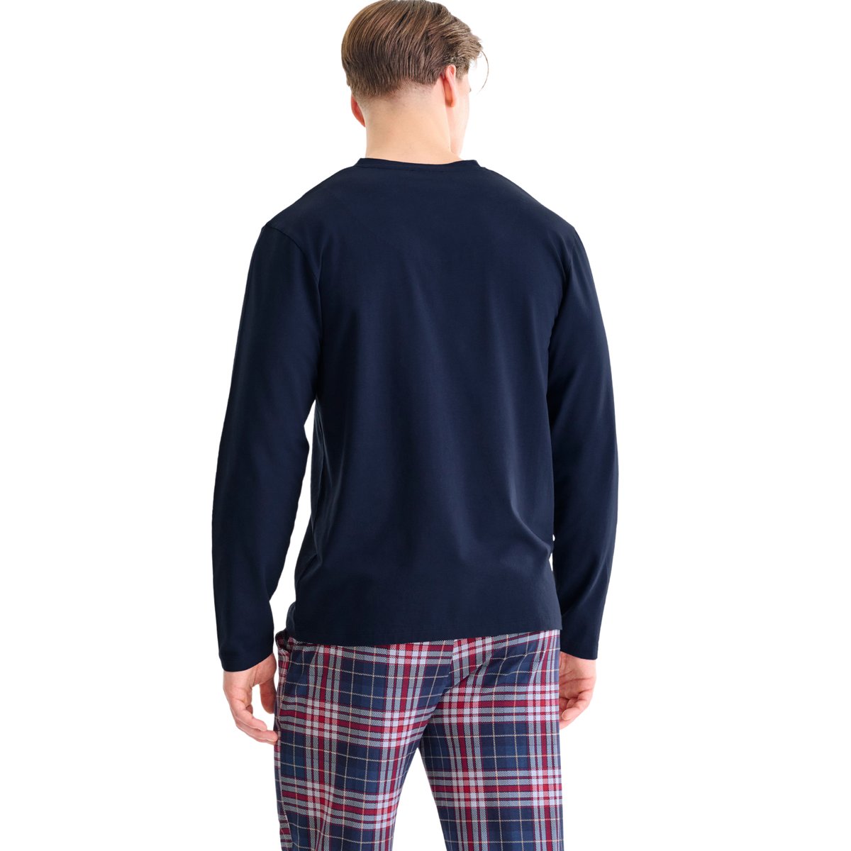 Haut pyjama top manches longues COSY NIGHTS bleu, LISCA