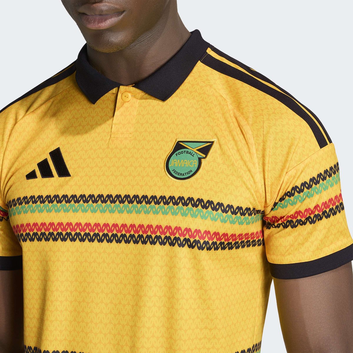 Maillot Domicile Jamaïque 26 X Bob Marley Maillot Domicile Jamaïque 26 X Bob Marley bold gold, adidas Performance