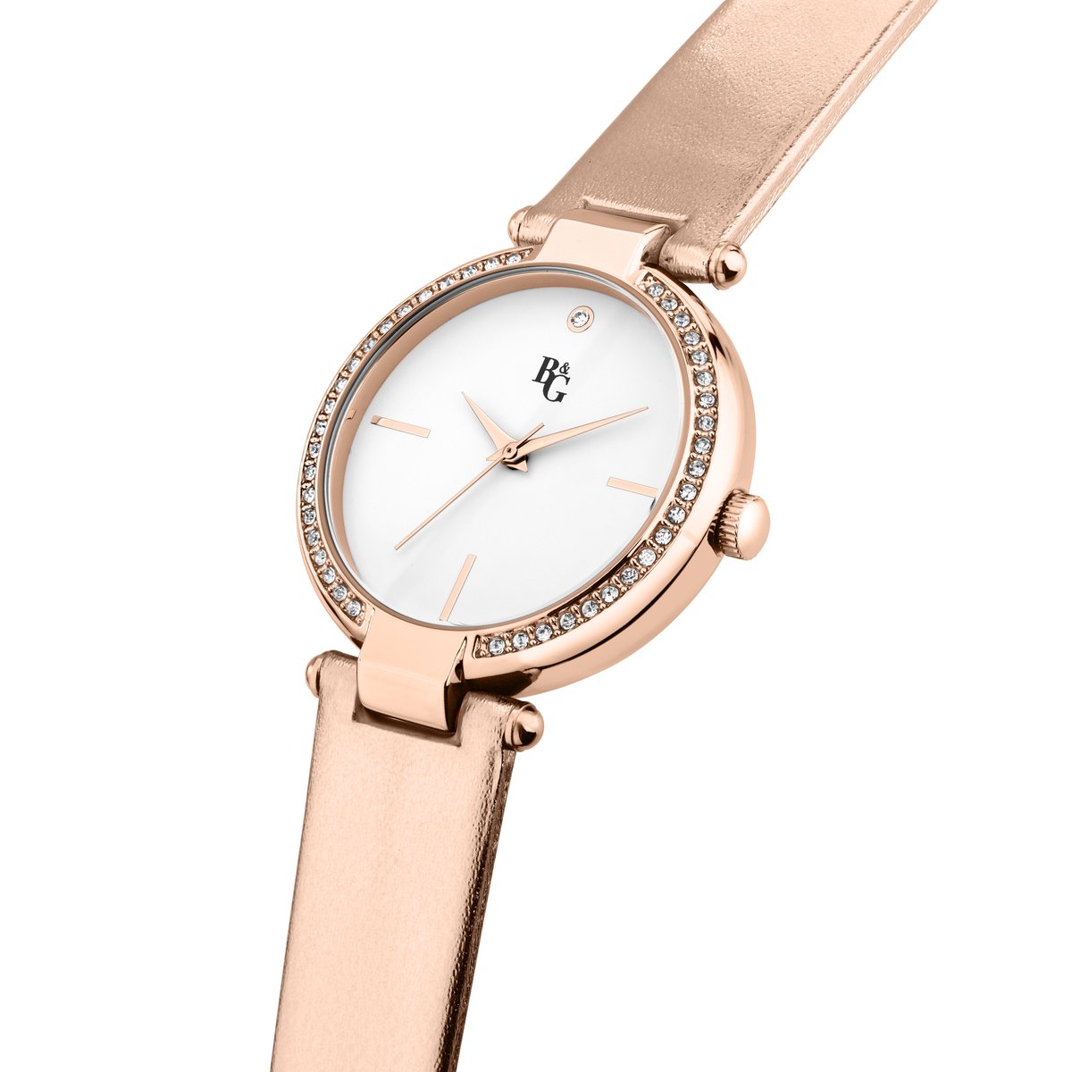 Montre LUMINOSA blanc, mat, B&G