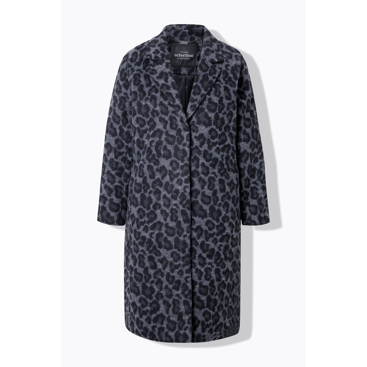 Manteau à longues manches raglan noir, ULLA POPKEN