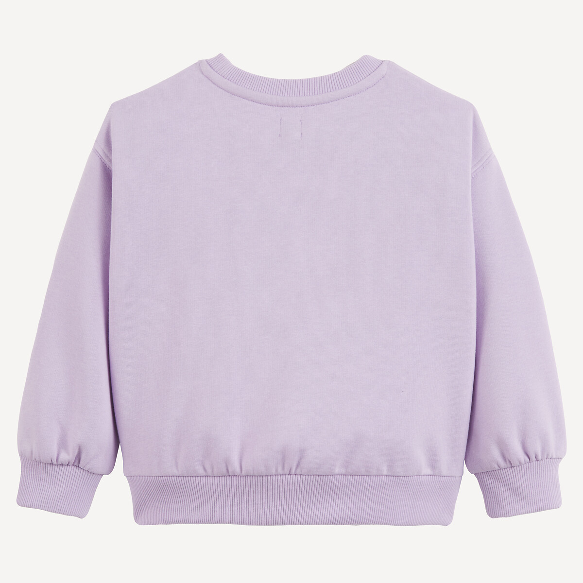 Sweat com estampado animal malva, LA REDOUTE COLLECTIONS