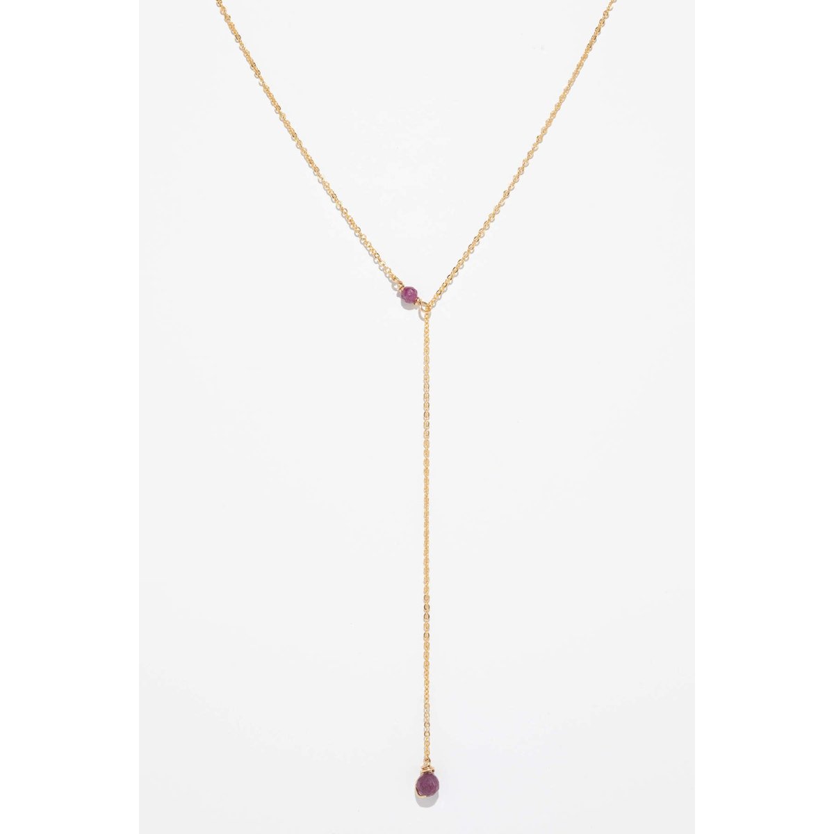 Collier Vice versa Stella- Rubis rubis, YAY PARIS