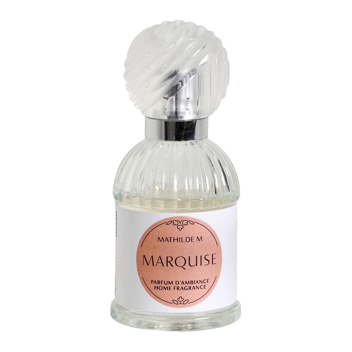 Coffret parfum et bougie Marquise TRÉSOR DE FLEURS rose, MATHILDE M