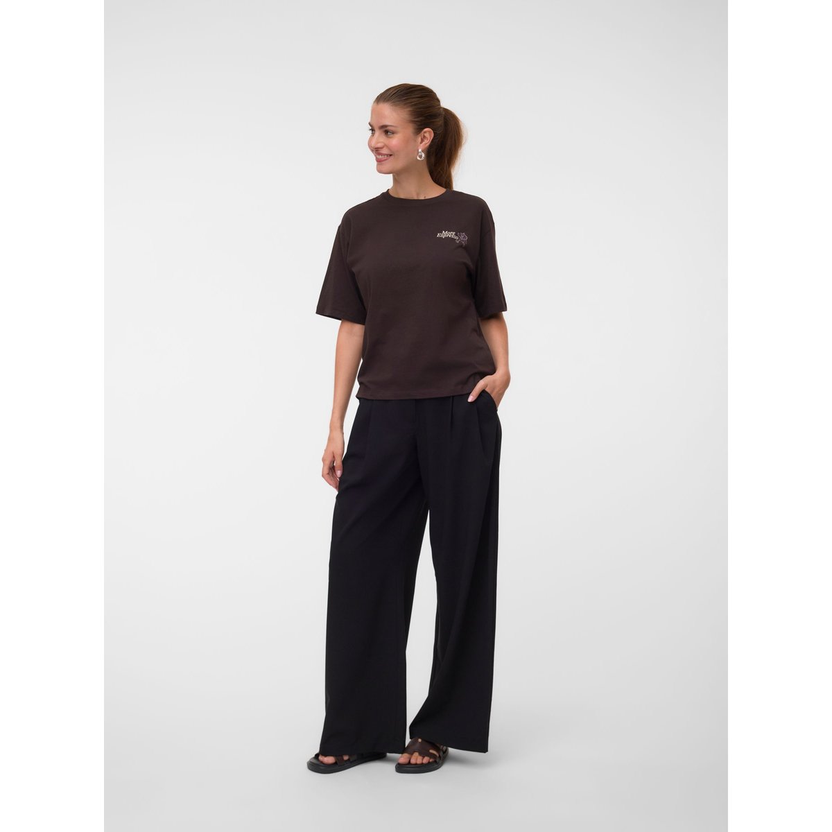 T-Shirt chocolate torte, VERO MODA